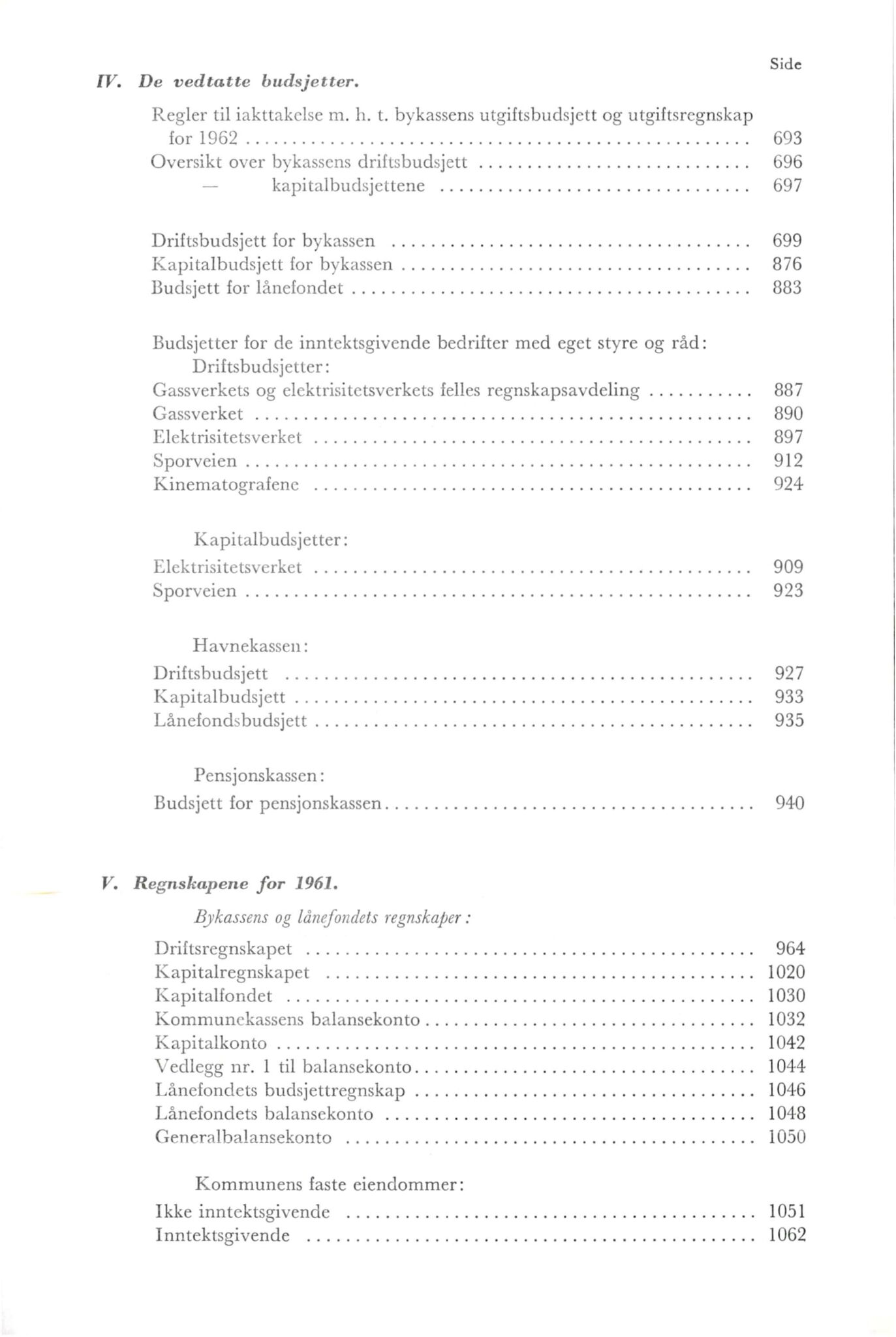 Bergen kommune. Formannskapet, BBA/A-0003/Ad/L0185: Bergens Kommuneforhandlinger, bind II, 1962