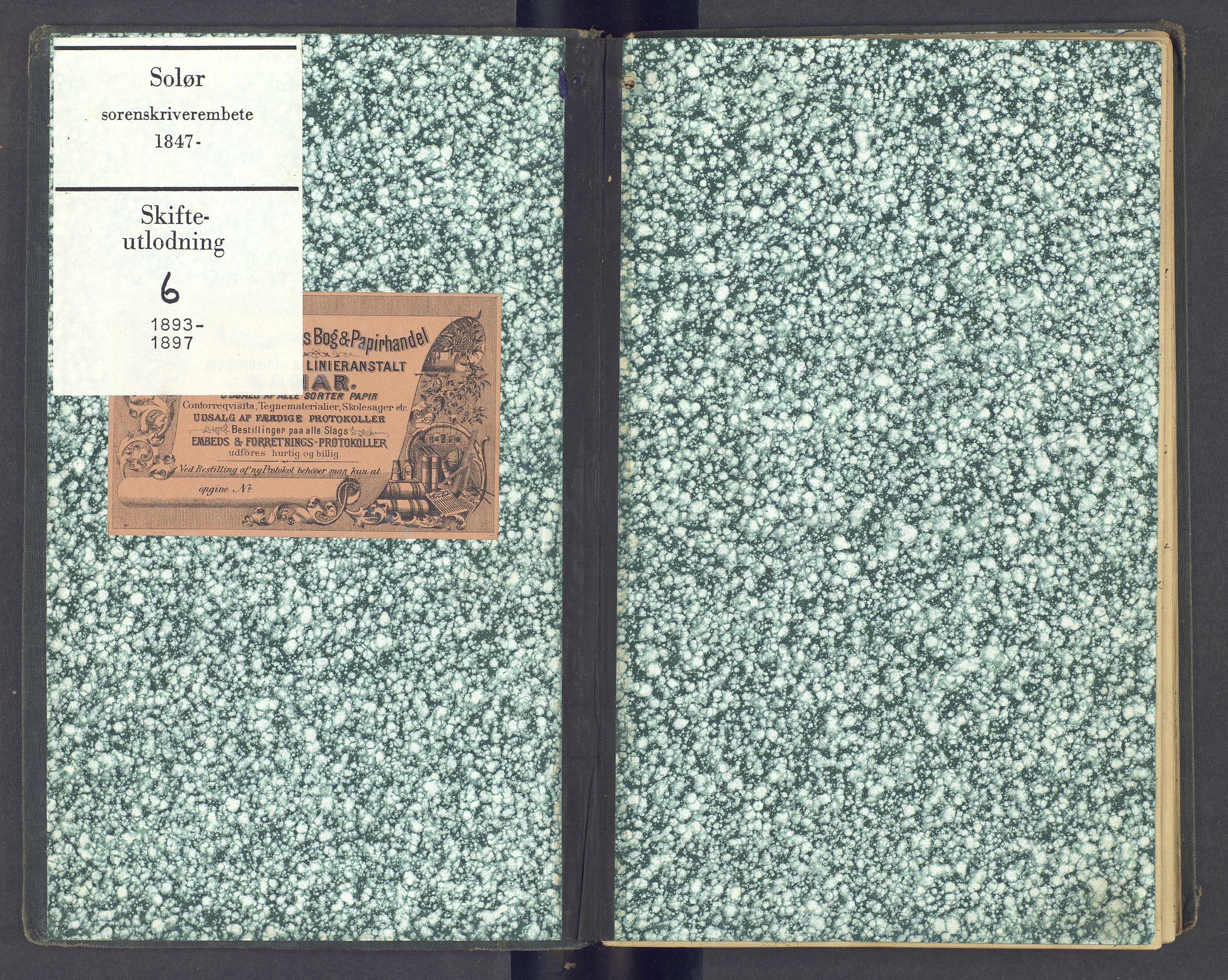 Solør tingrett, AV/SAH-TING-008/J/Jc/L0006: Skifteutlodningsprotokoll, 1893-1897