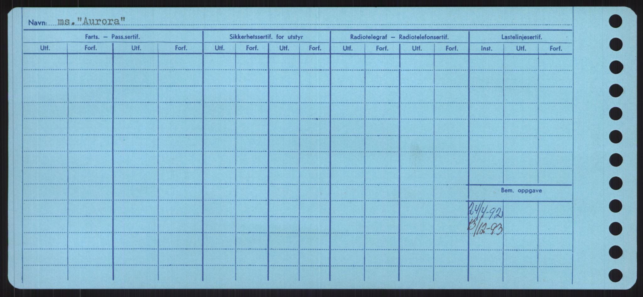 Sjøfartsdirektoratet med forløpere, Skipsmålingen, RA/S-1627/H/Ha/L0001/0001: Fartøy, A-Eig / Fartøy A-Bjøn, s. 536