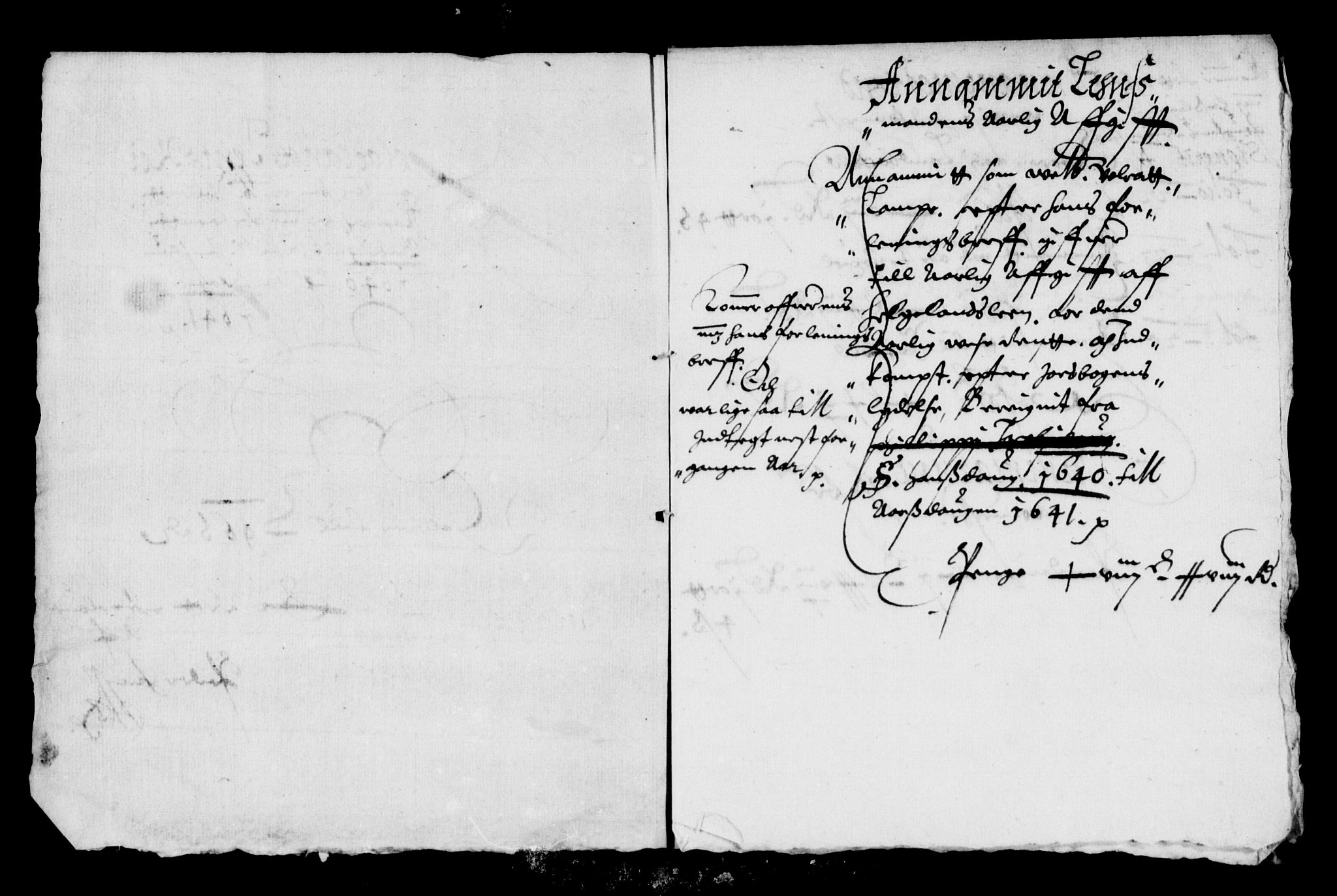 Rentekammeret inntil 1814, Reviderte regnskaper, Lensregnskaper, AV/RA-EA-5023/R/Rb/Rbz/L0032: Nordlandenes len, 1640-1644