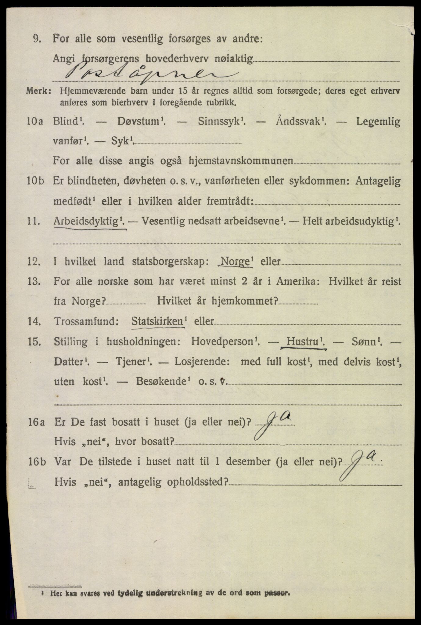 SAH, Folketelling 1920 for 0428 Trysil herred, 1920, s. 14544