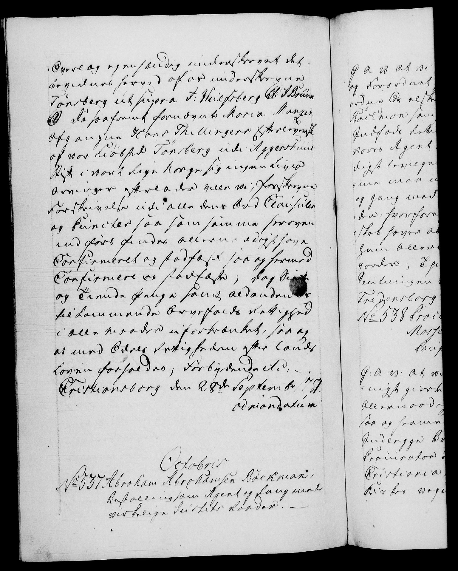 Danske Kanselli 1572-1799, RA/EA-3023/F/Fc/Fca/Fcaa/L0048: Norske registre, 1779-1781, s. 699b