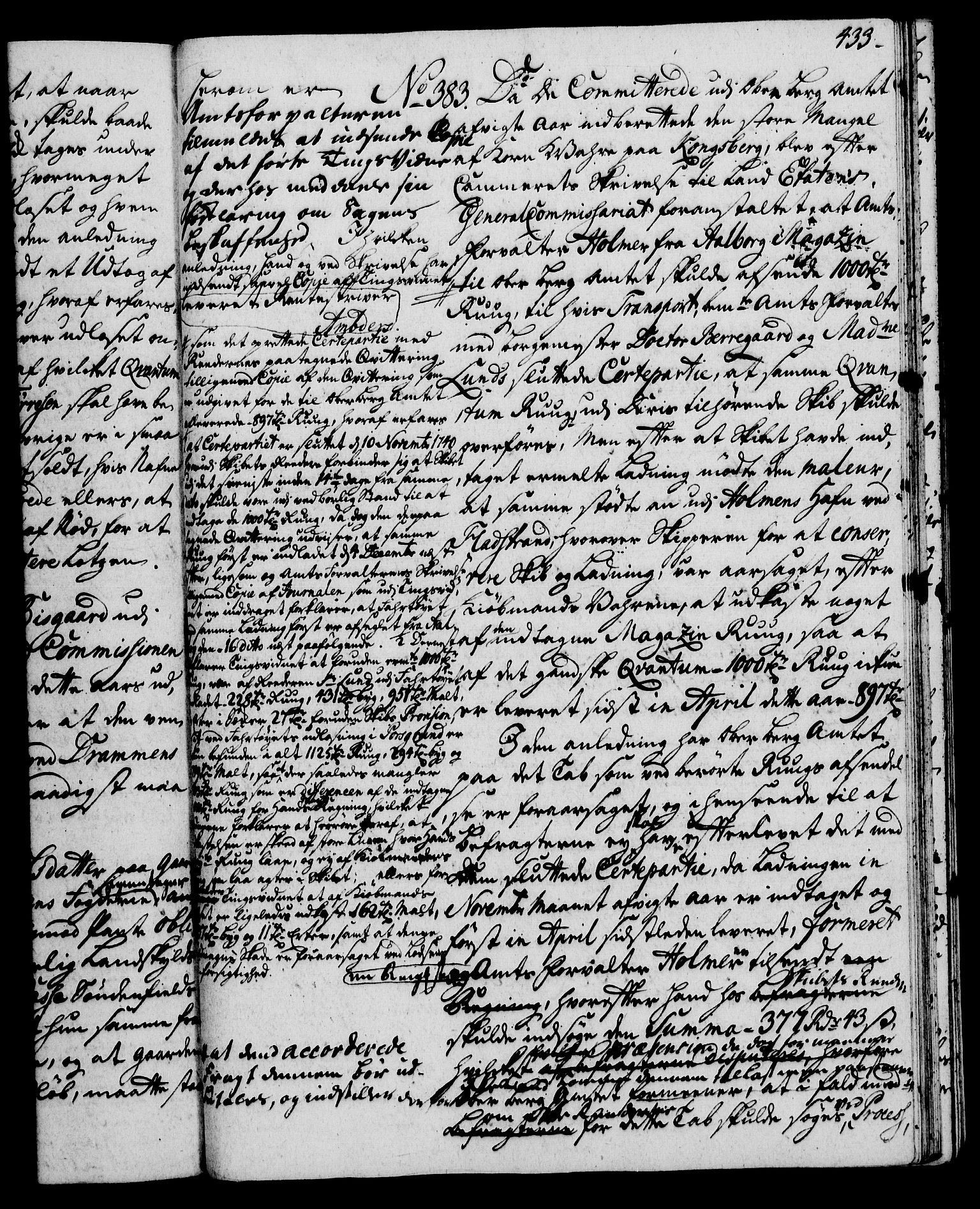 Rentekammeret, Kammerkanselliet, AV/RA-EA-3111/G/Gh/Gha/L0023: Norsk ekstraktmemorialprotokoll (merket RK 53.68), 1741-1742, s. 433