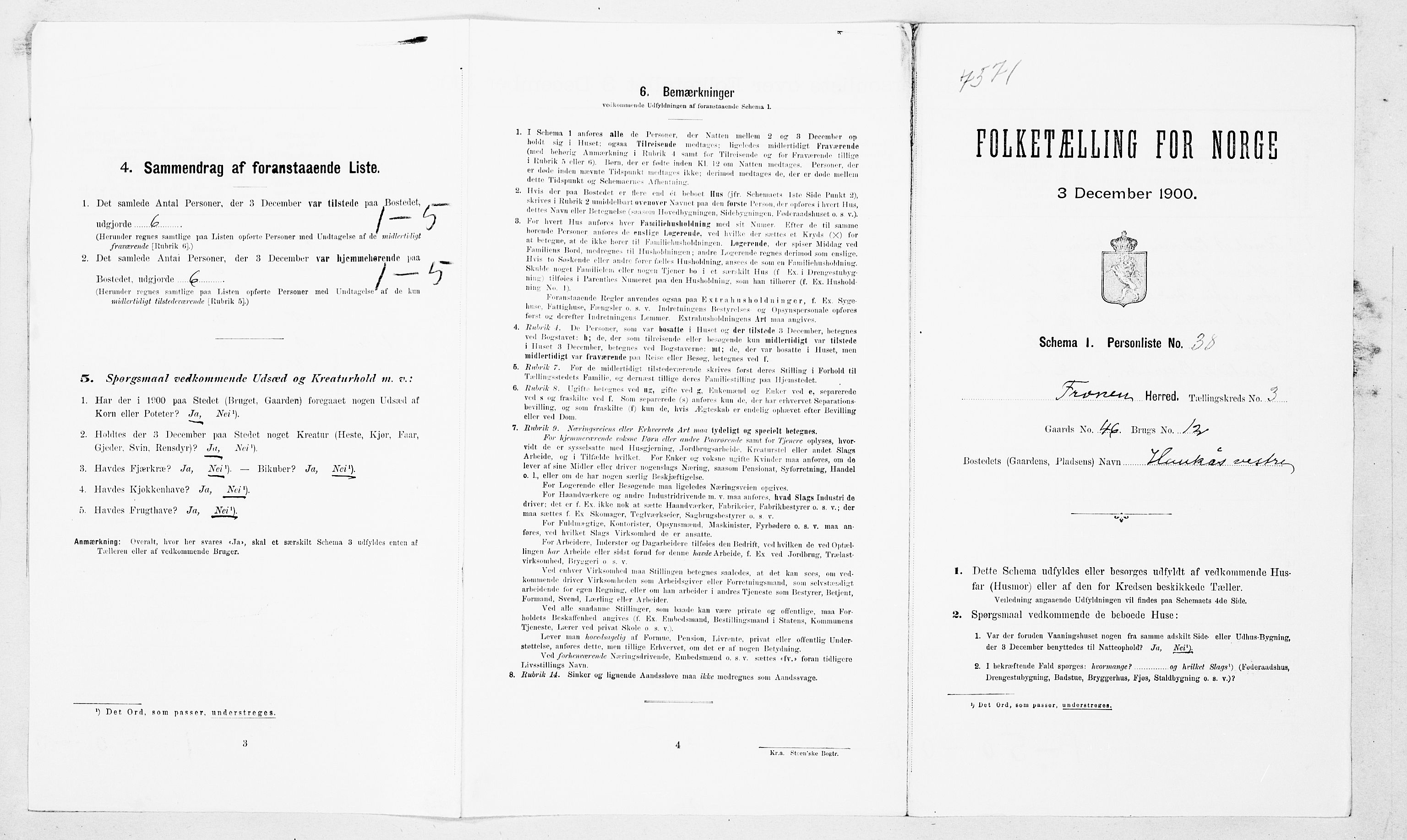 SAT, Folketelling 1900 for 1548 Fræna herred, 1900, s. 479