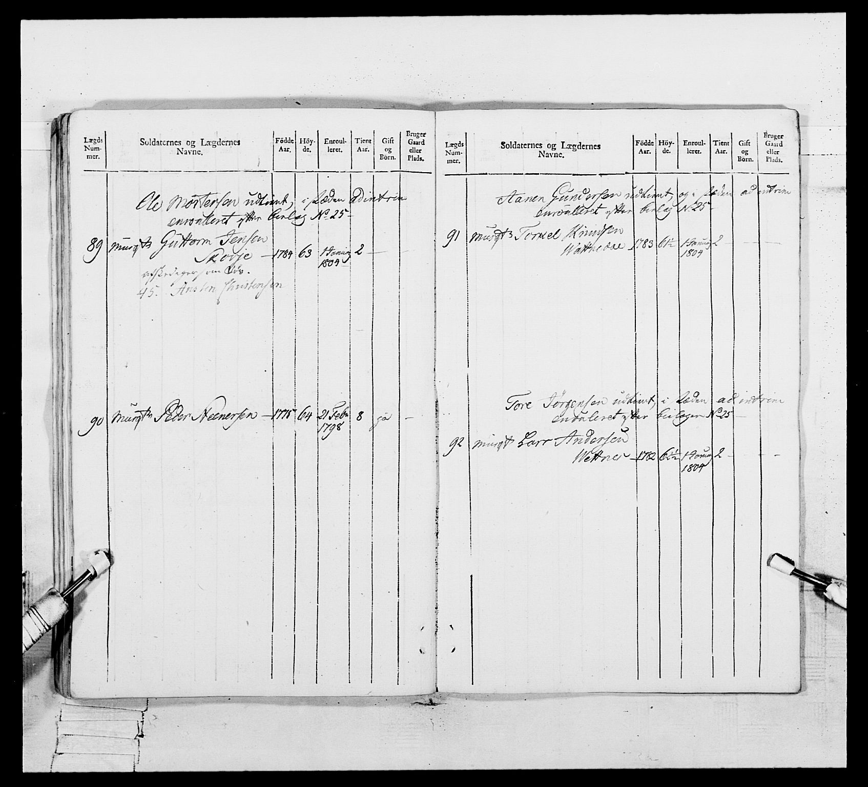 Generalitets- og kommissariatskollegiet, Det kongelige norske kommissariatskollegium, AV/RA-EA-5420/E/Eh/L0109: Vesterlenske nasjonale infanteriregiment, 1806, s. 480