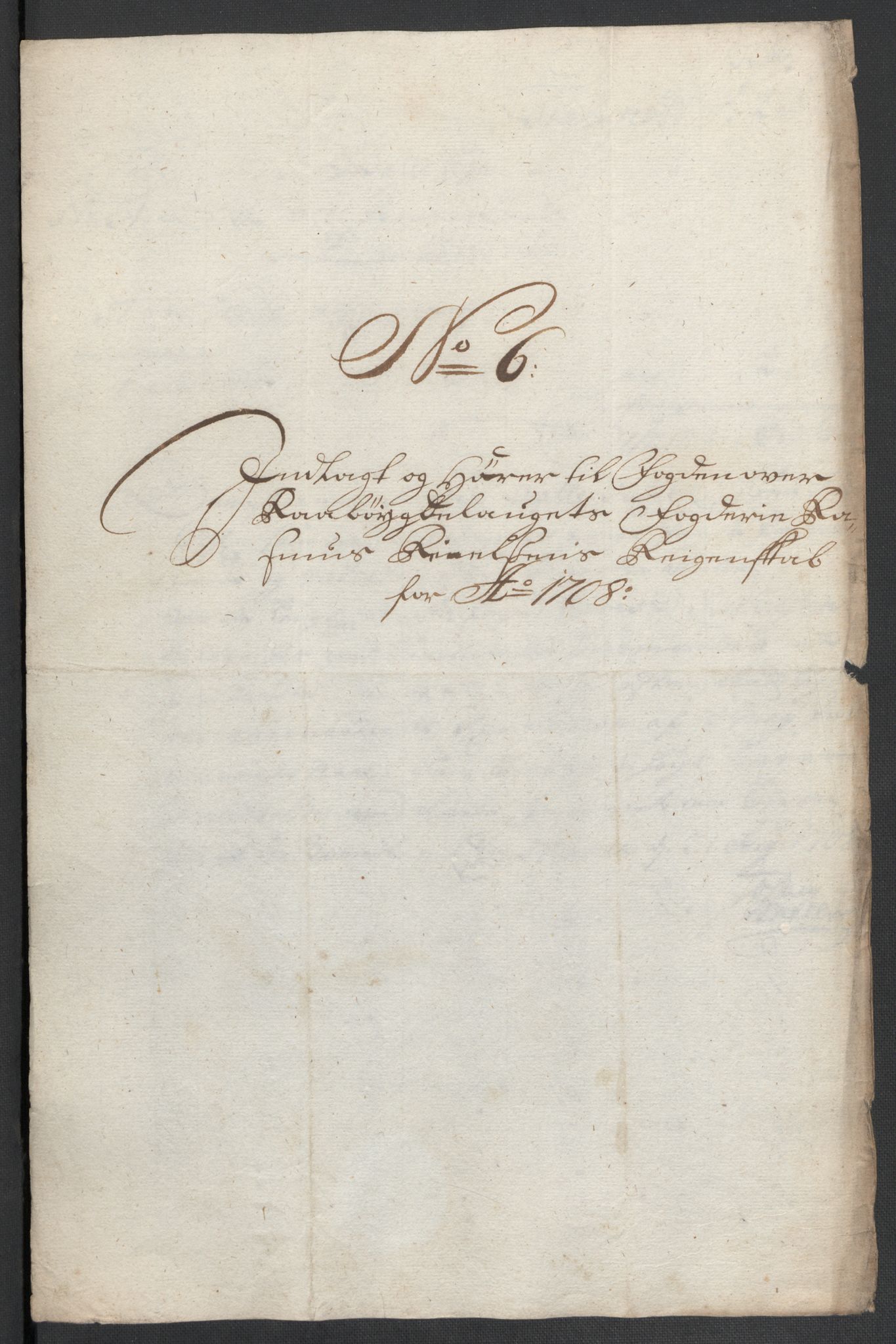 Rentekammeret inntil 1814, Reviderte regnskaper, Fogderegnskap, RA/EA-4092/R40/L2448: Fogderegnskap Råbyggelag, 1706-1708, s. 339