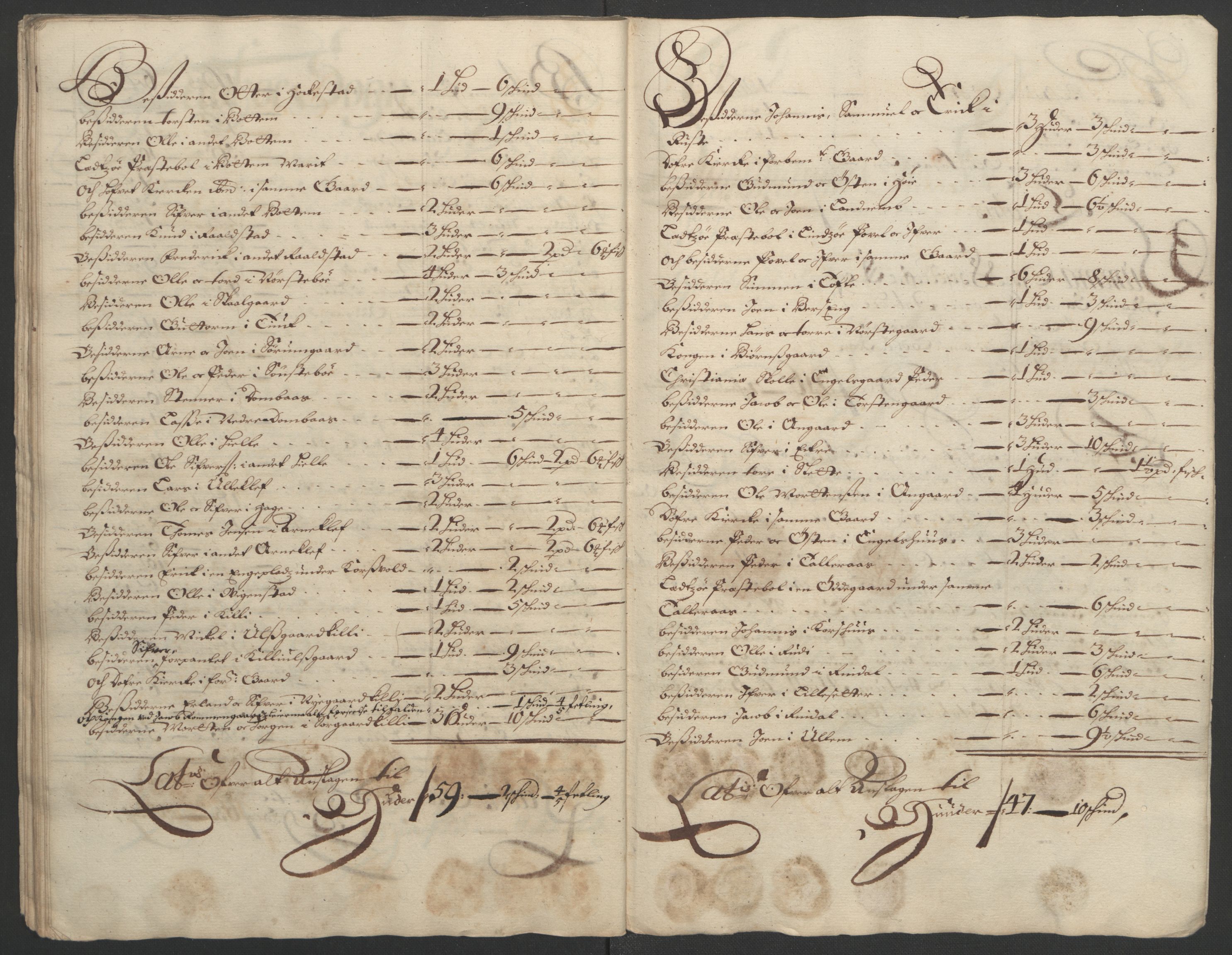 Rentekammeret inntil 1814, Reviderte regnskaper, Fogderegnskap, AV/RA-EA-4092/R17/L1167: Fogderegnskap Gudbrandsdal, 1693, s. 311