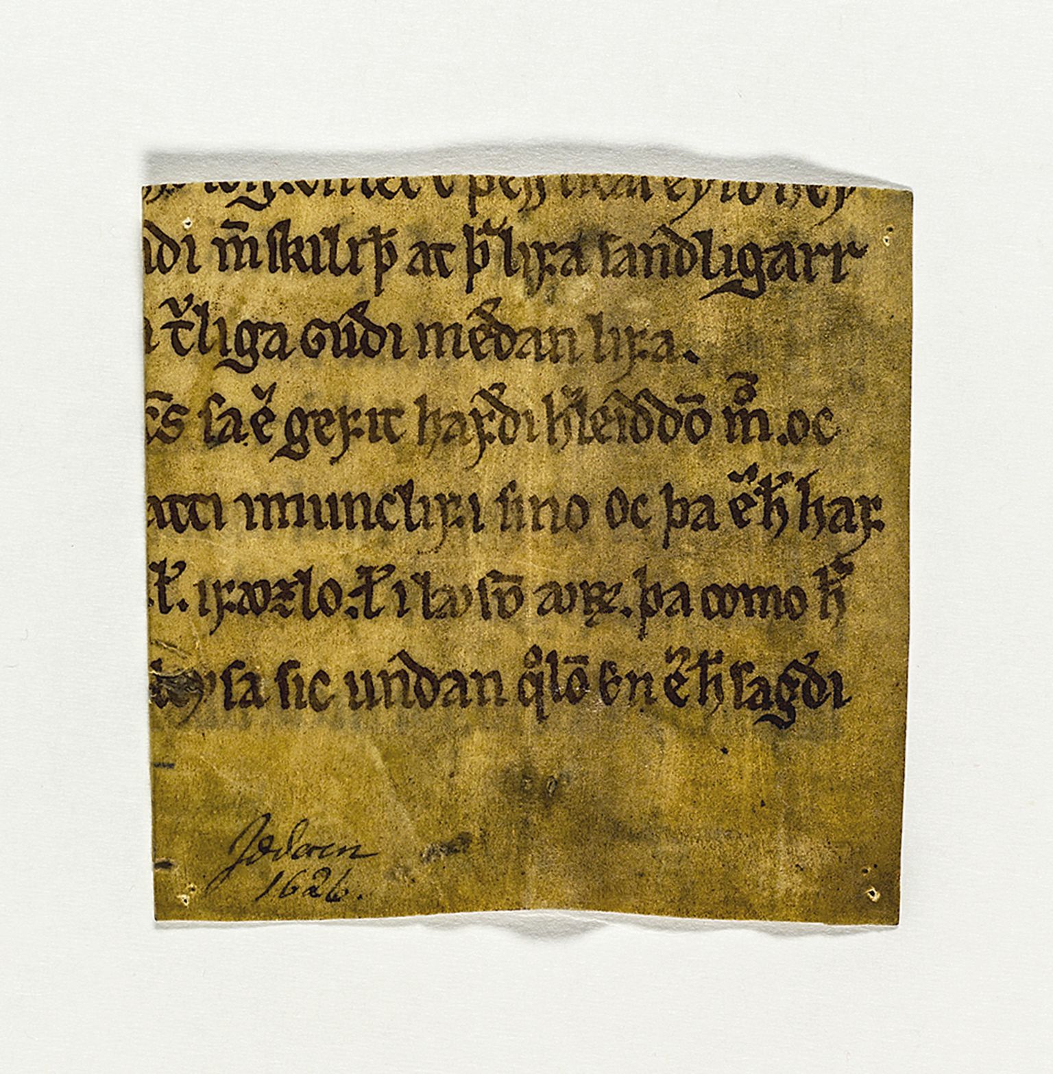 Riksarkivets diplomsamling, AV/RA-EA-5965/F26/L0006: Norrøne membranfragmenter bestand 67-87, 1100-1536, s. 72