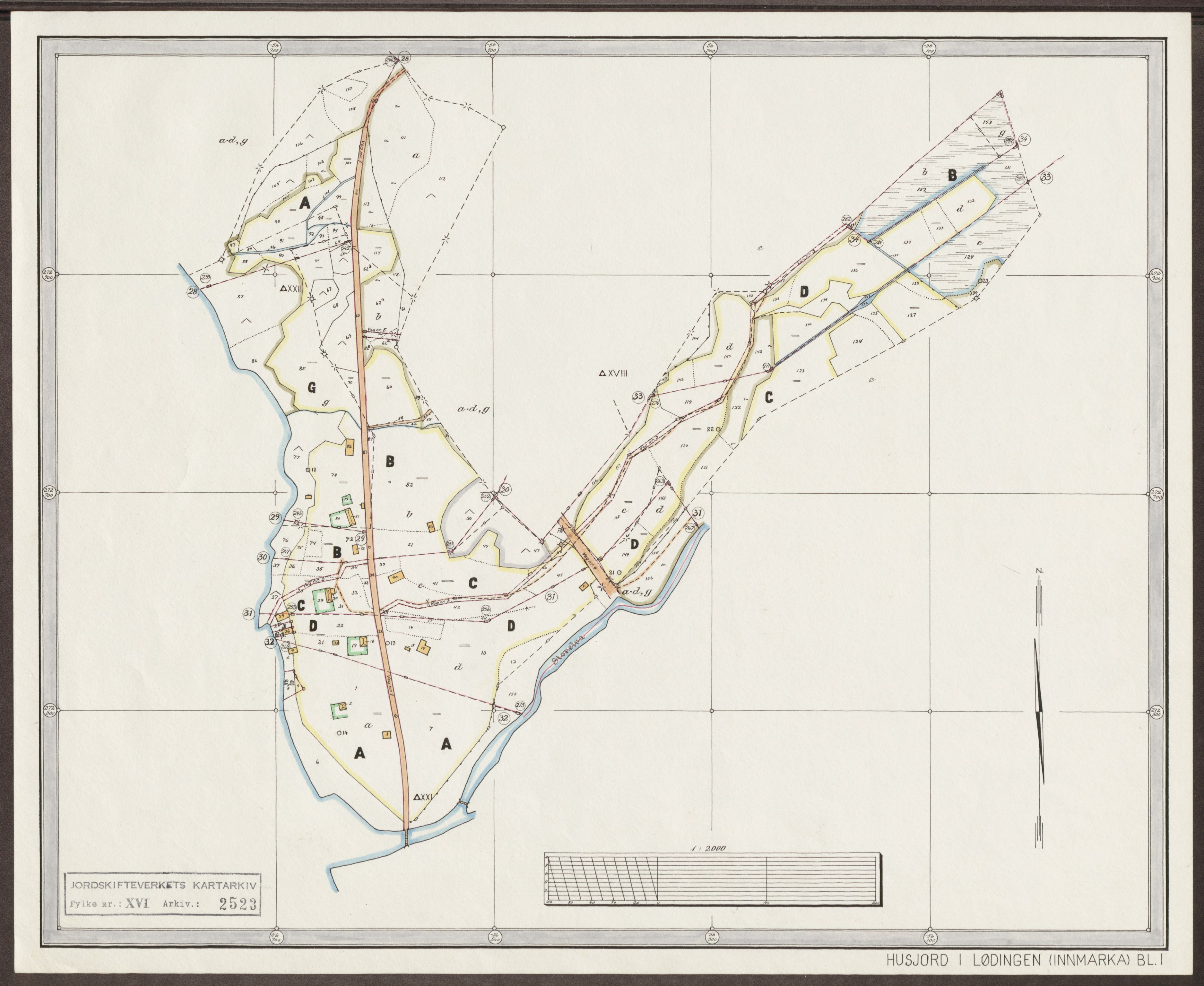 Jordskifteverkets kartarkiv, AV/RA-S-3929/T, 1859-1988, s. 3201