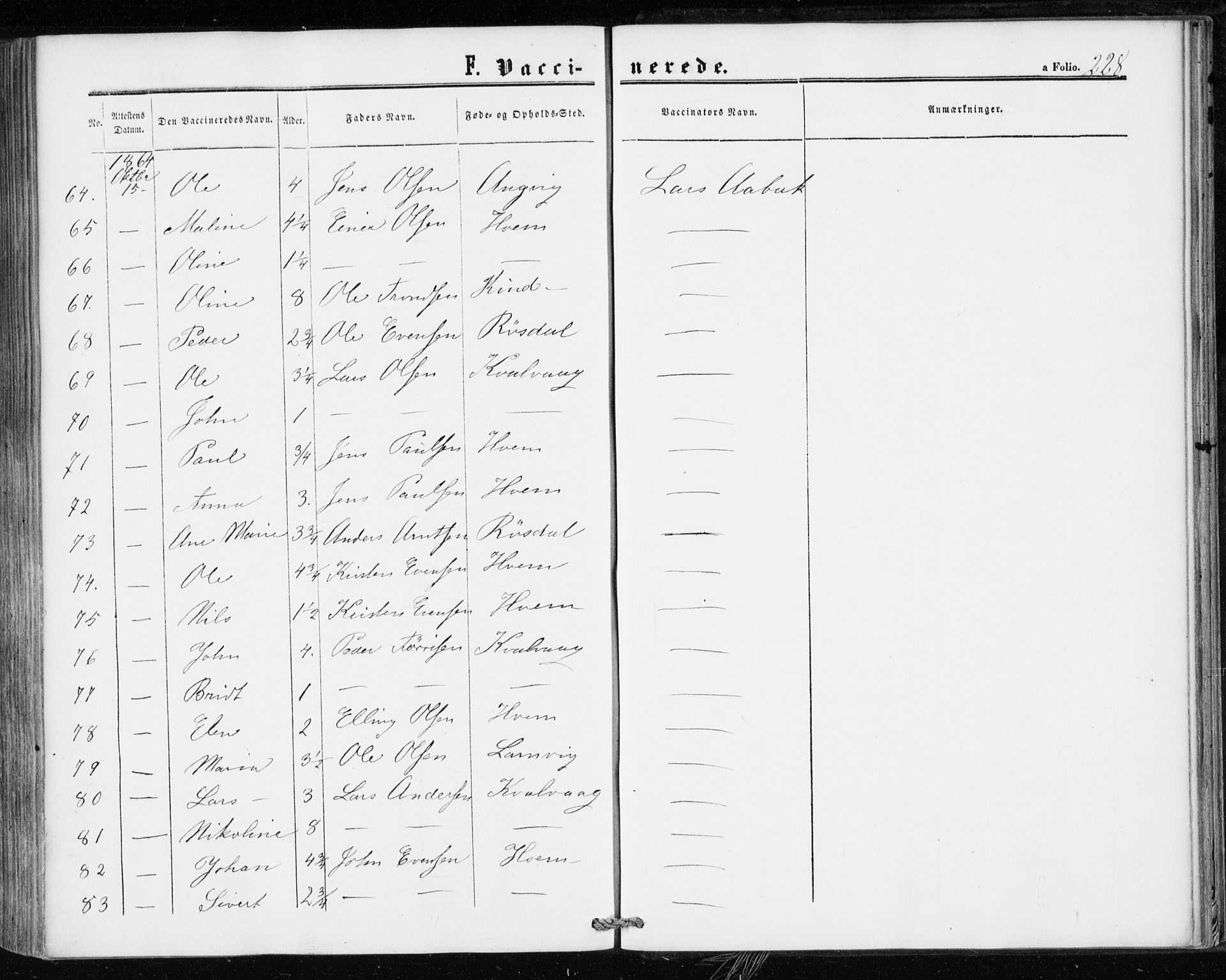 Ministerialprotokoller, klokkerbøker og fødselsregistre - Møre og Romsdal, AV/SAT-A-1454/586/L0985: Ministerialbok nr. 586A11, 1857-1866, s. 228