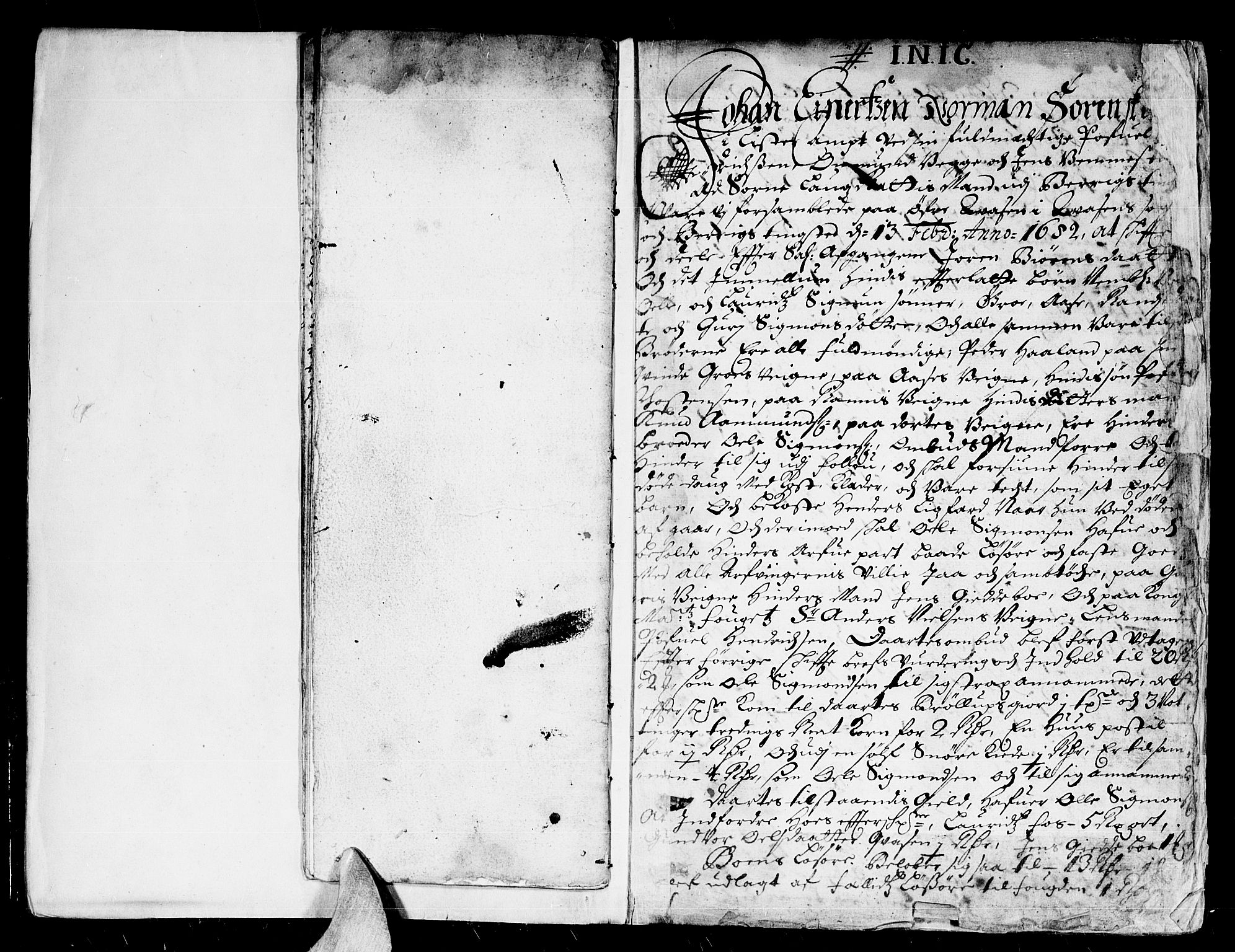 Lister sorenskriveri, AV/SAK-1221-0003/H/Hc/L0004: Skifteprotokoll nr 4 med register, 1682-1688, s. 0b-1a