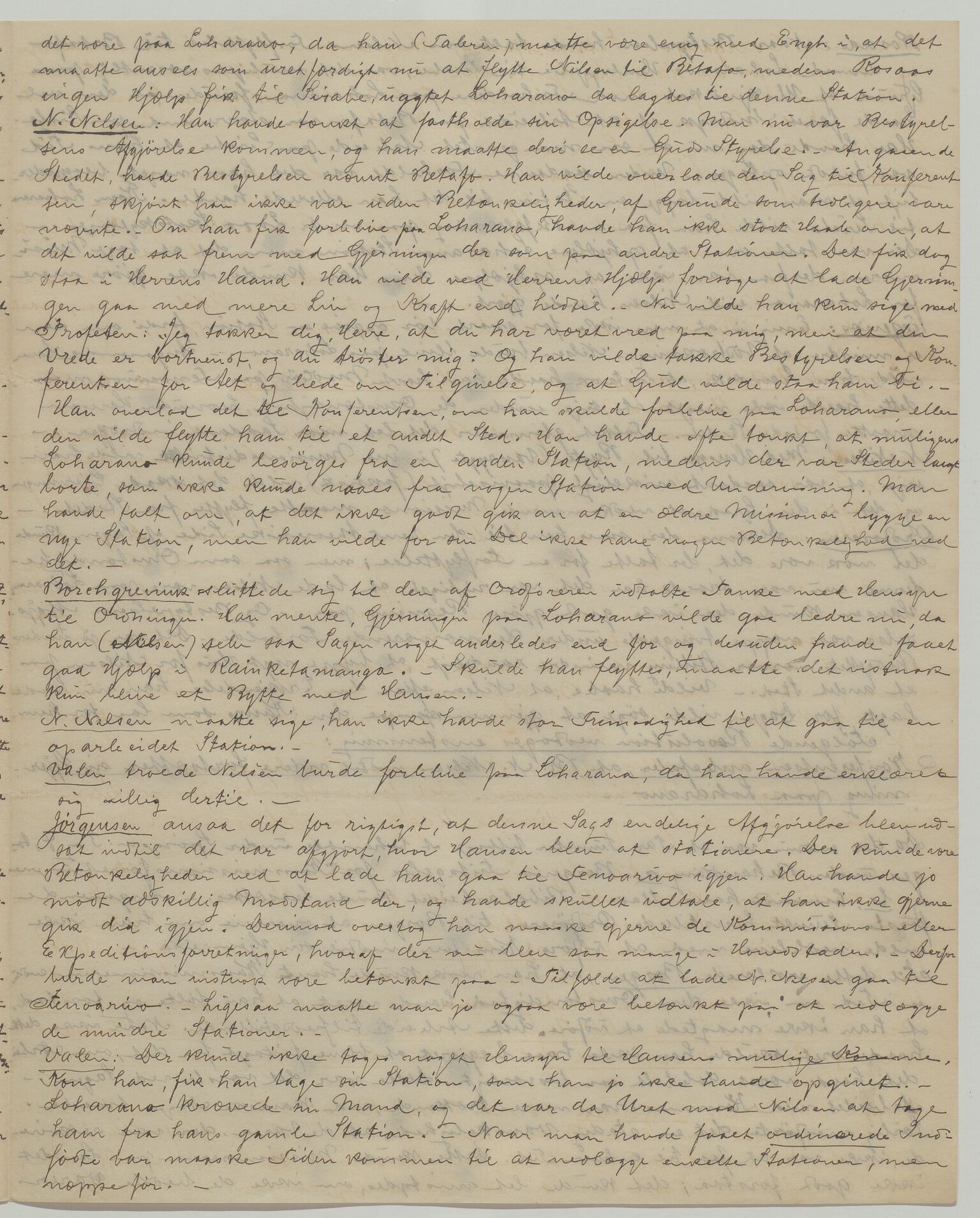 Det Norske Misjonsselskap - hovedadministrasjonen, VID/MA-A-1045/D/Da/Daa/L0035/0012: Konferansereferat og årsberetninger / Konferansereferat fra Madagaskar Innland., 1881