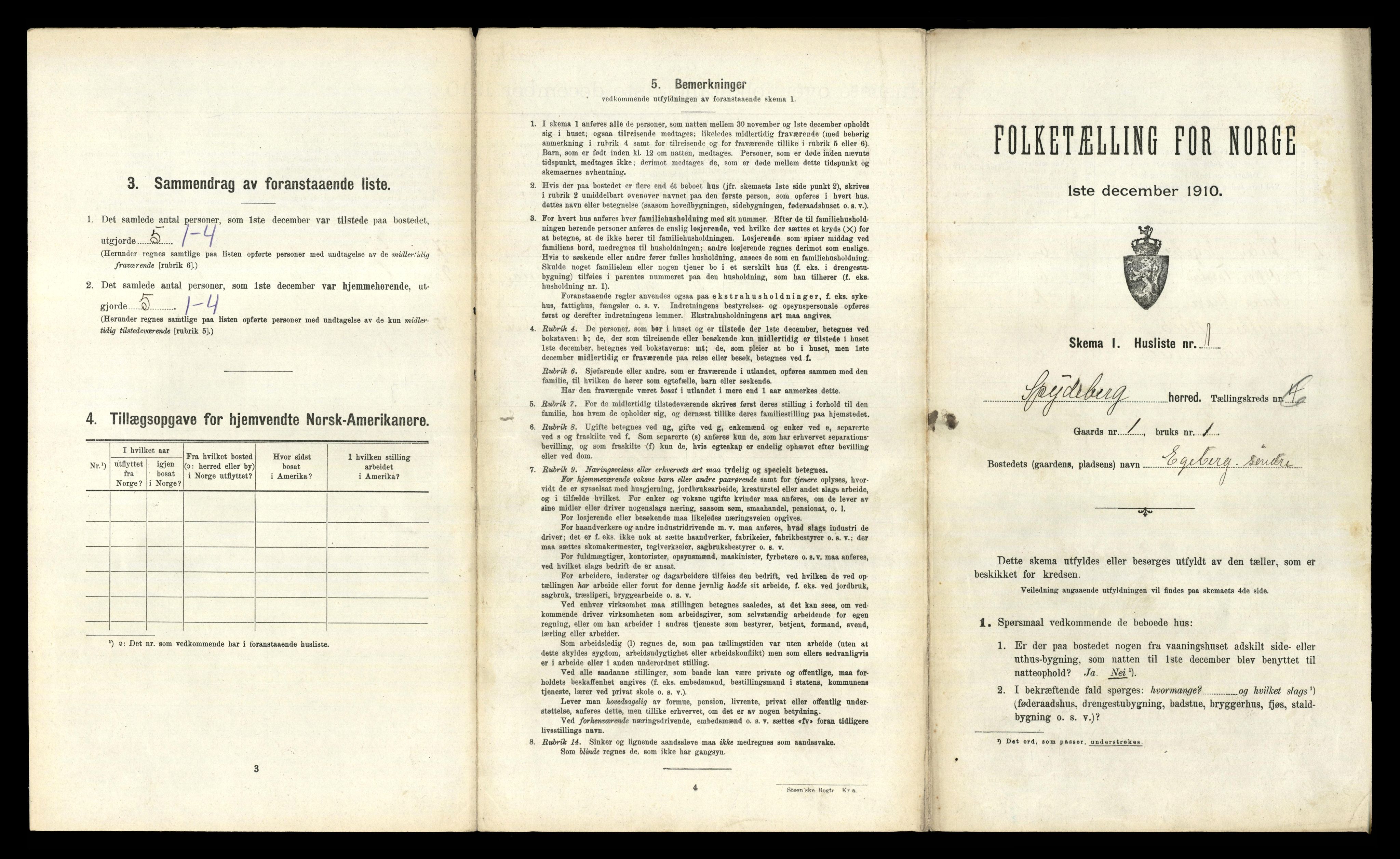 RA, Folketelling 1910 for 0123 Spydeberg herred, 1910, s. 703