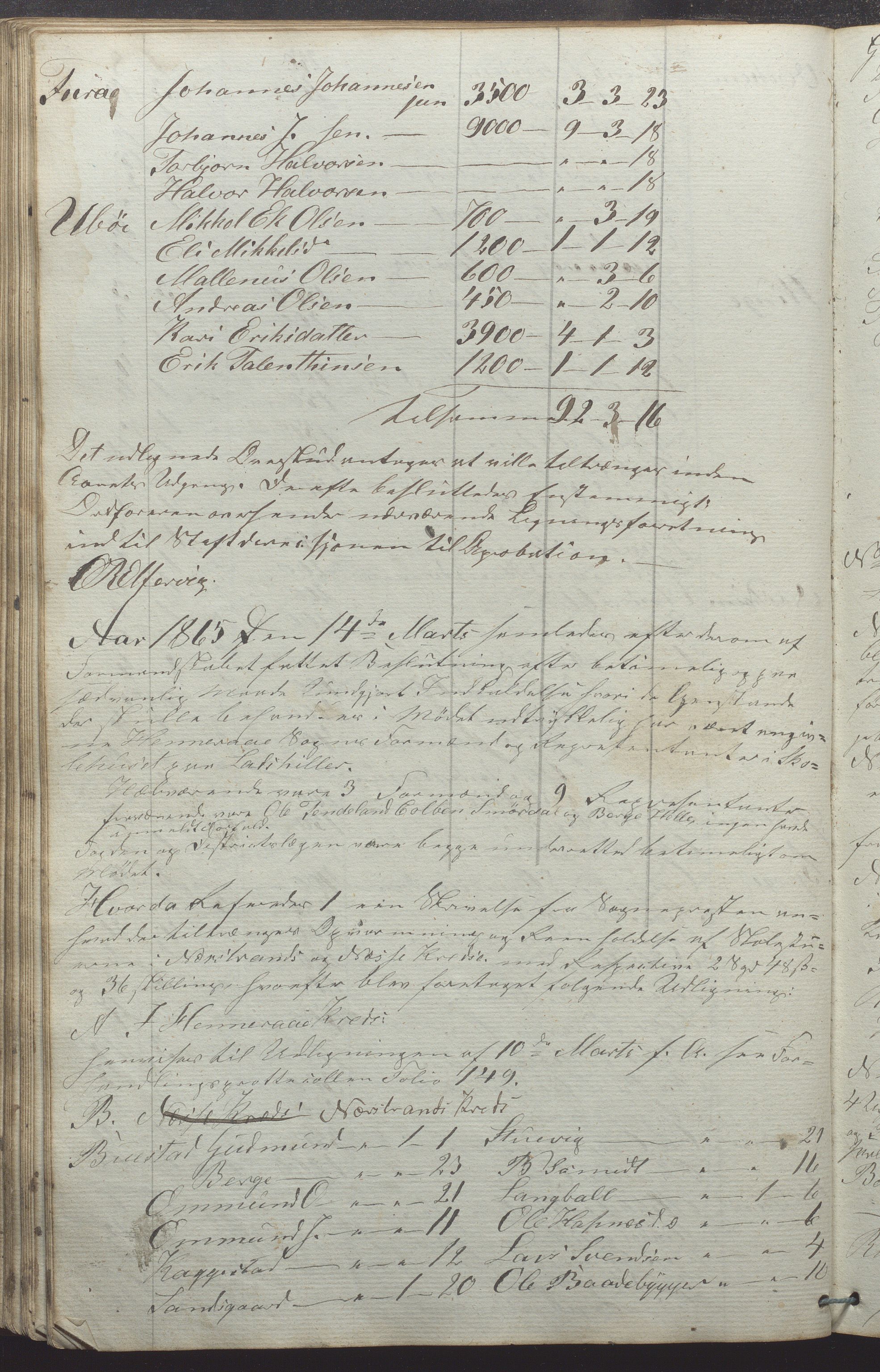 Nedstrand kommune - Formannskapet, IKAR/K-100244/A/Aa/L0001: Møtebok, 1837-1875, s. 161b