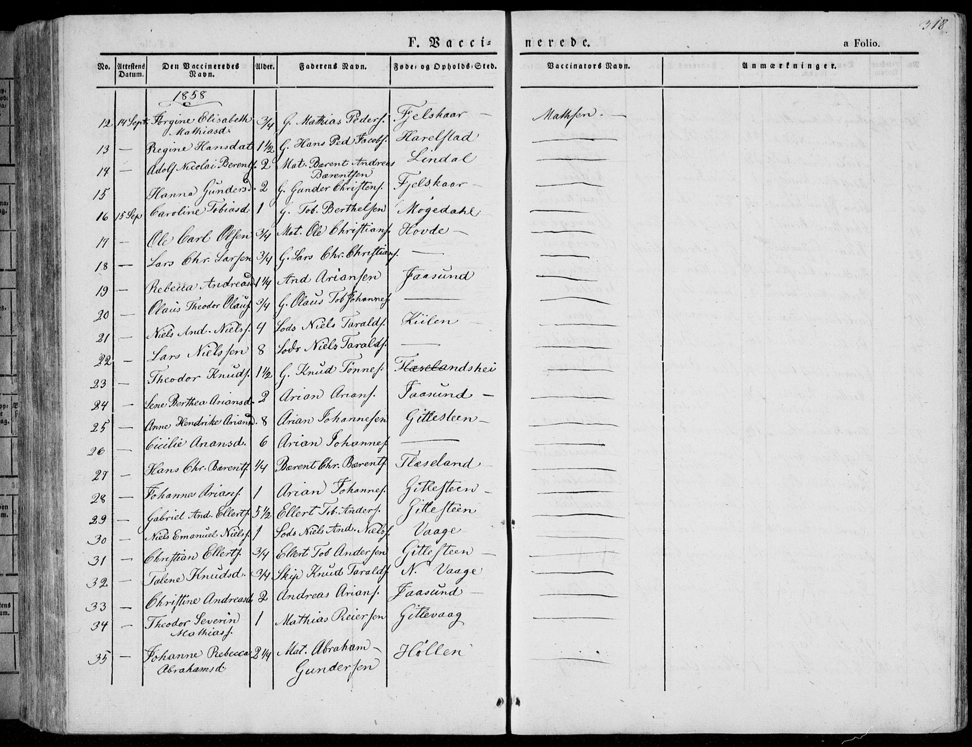 Sør-Audnedal sokneprestkontor, SAK/1111-0039/F/Fa/Fab/L0006: Ministerialbok nr. A 6, 1829-1855, s. 318