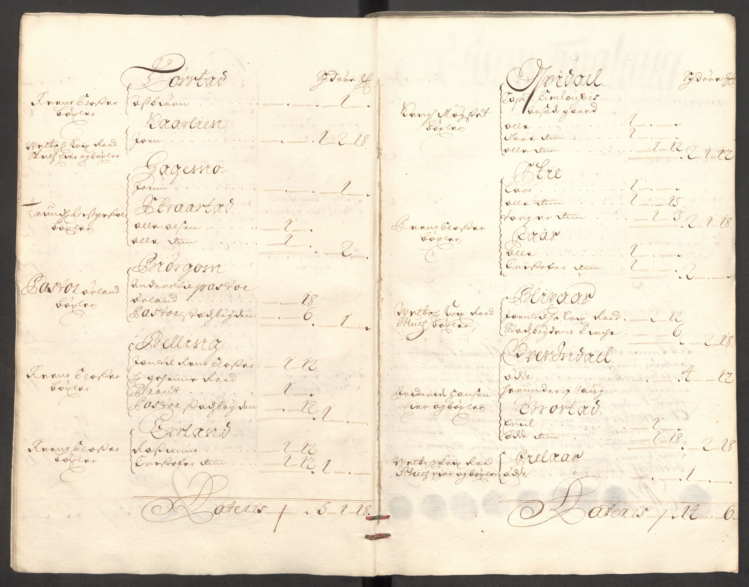 Rentekammeret inntil 1814, Reviderte regnskaper, Fogderegnskap, AV/RA-EA-4092/R57/L3853: Fogderegnskap Fosen, 1698-1699, s. 55