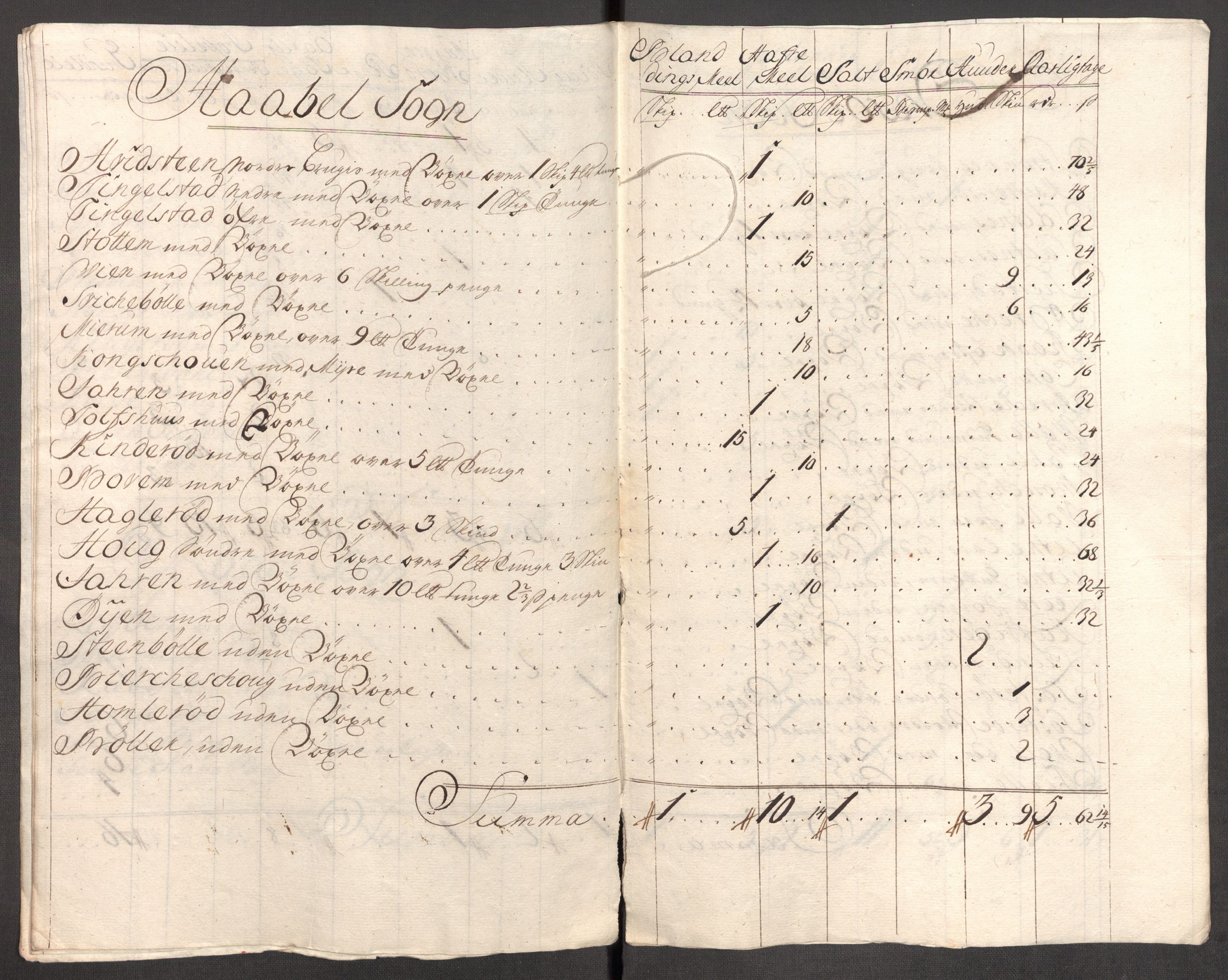 Rentekammeret inntil 1814, Reviderte regnskaper, Fogderegnskap, AV/RA-EA-4092/R04/L0141: Fogderegnskap Moss, Onsøy, Tune, Veme og Åbygge, 1717, s. 99