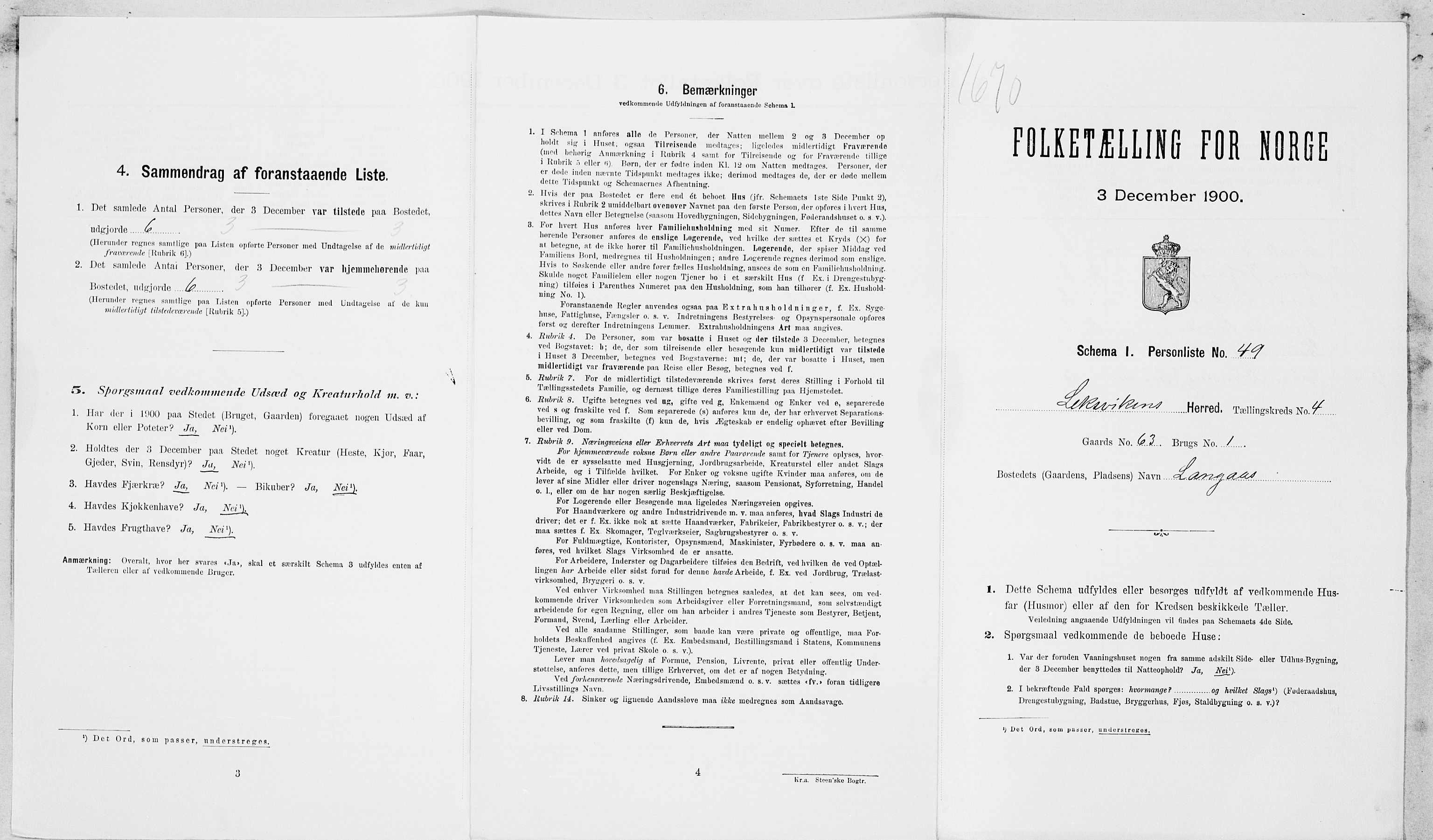 SAT, Folketelling 1900 for 1718 Leksvik herred, 1900, s. 560