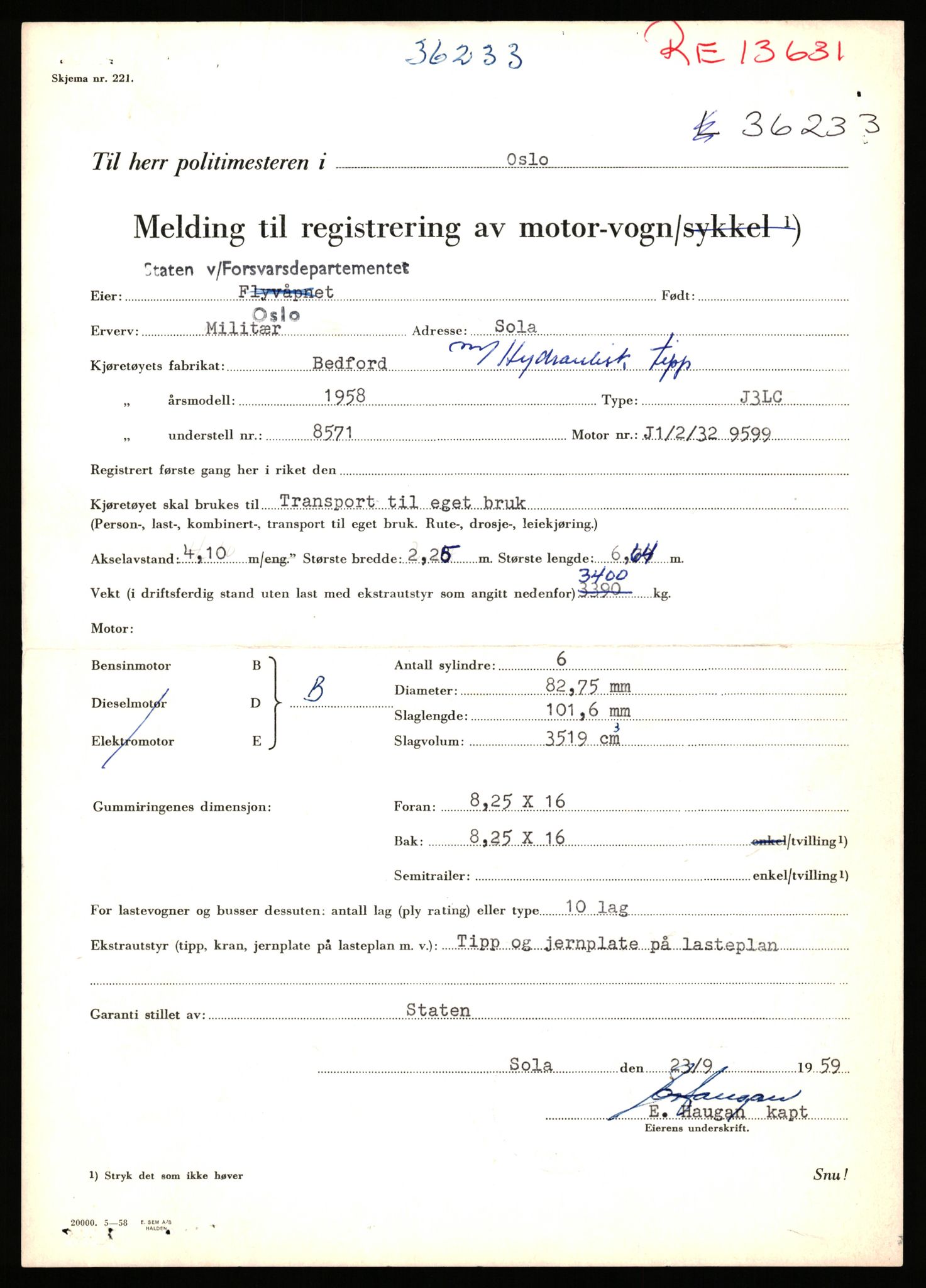 Stavanger trafikkstasjon, SAST/A-101942/0/F/L0049: L-29900 - L-50599, 1930-1971, s. 321