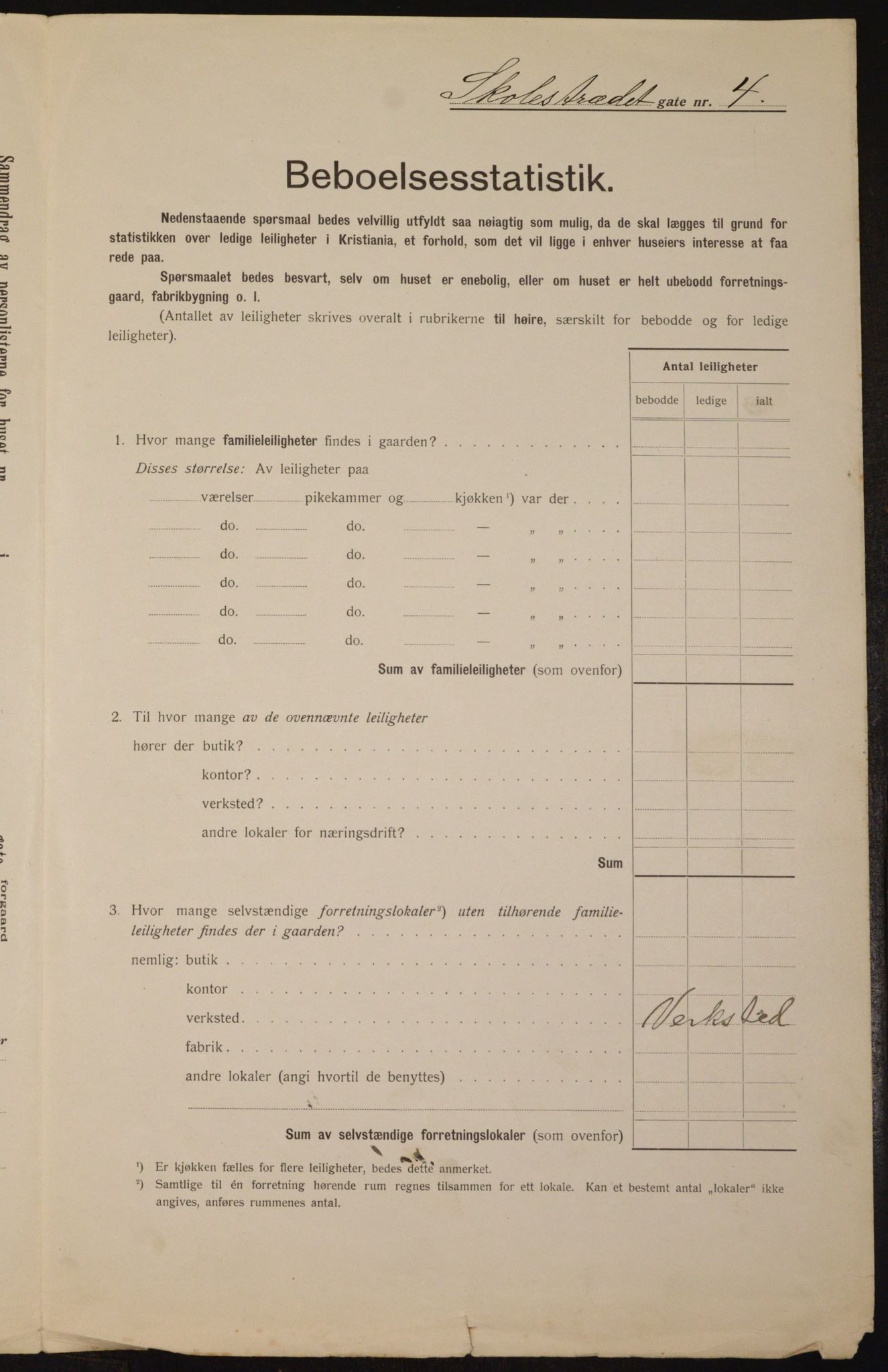 OBA, Kommunal folketelling 1.2.1912 for Kristiania, 1912, s. 96662