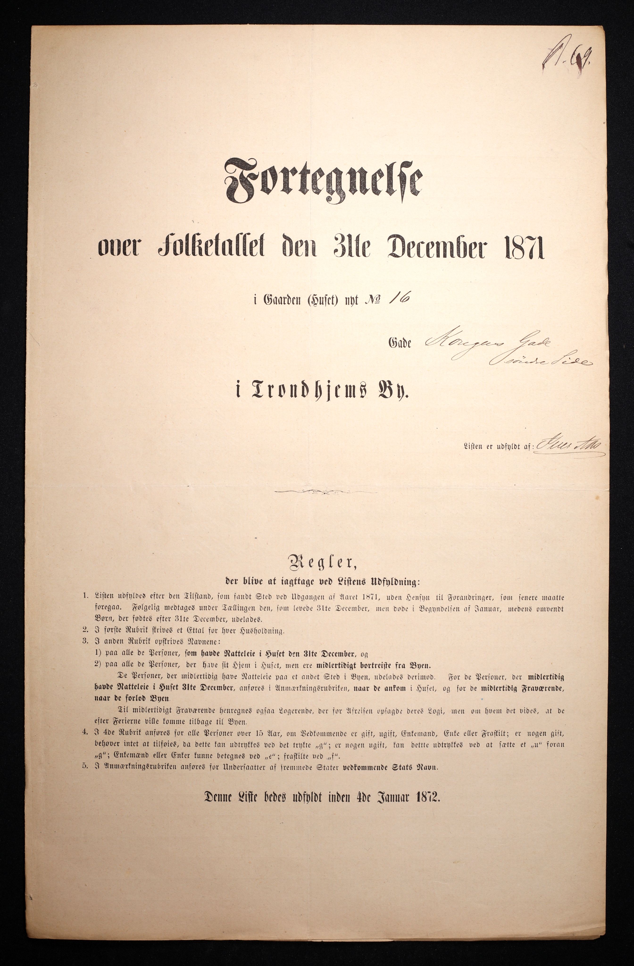 RA, Folketelling 1871 for 1601 Trondheim kjøpstad, 1870-1871, s. 3028