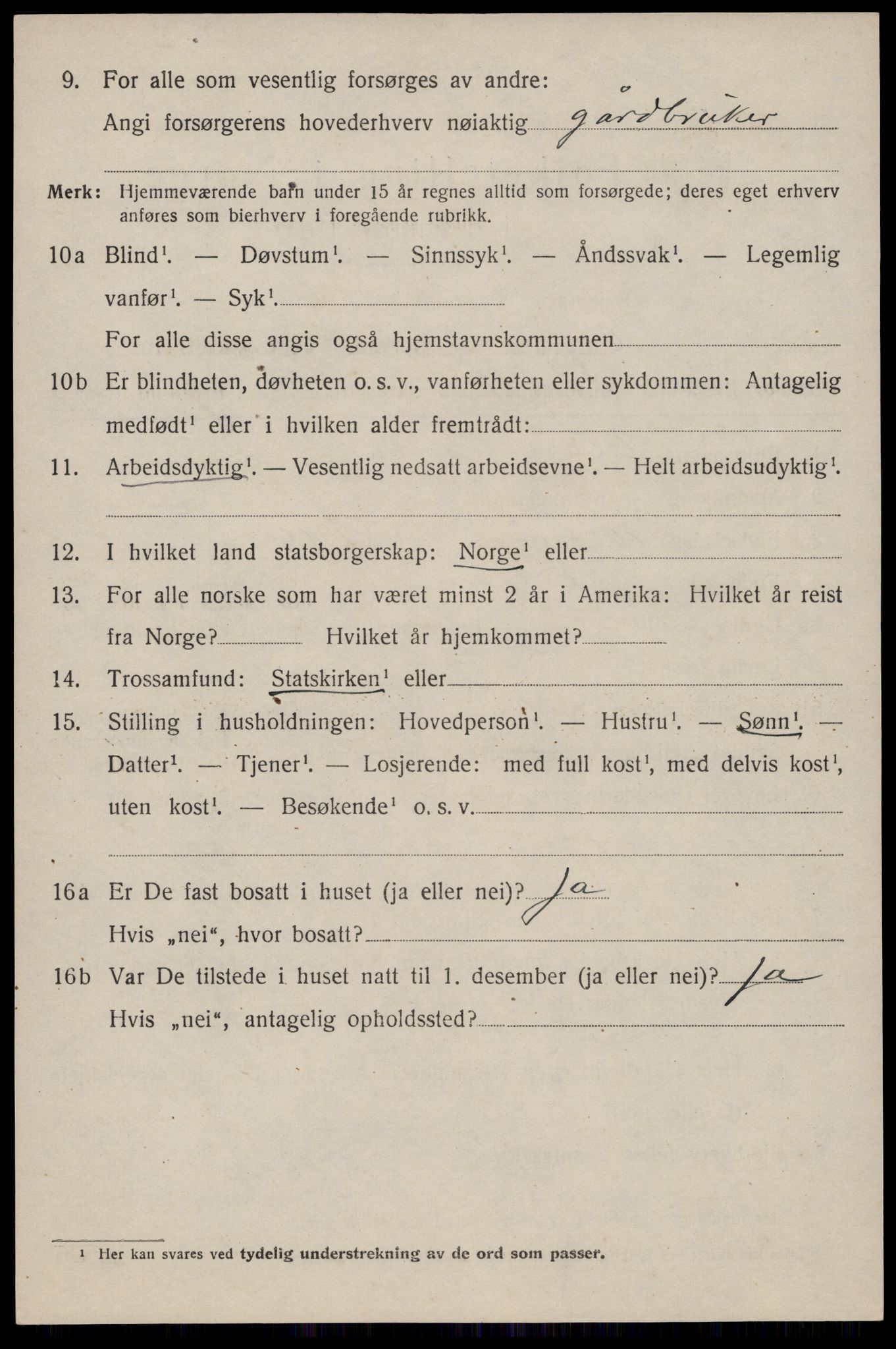 SAST, Folketelling 1920 for 1137 Erfjord herred, 1920, s. 722