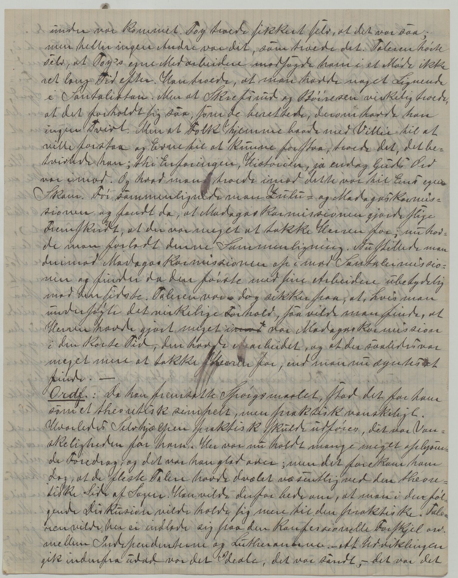 Det Norske Misjonsselskap - hovedadministrasjonen, VID/MA-A-1045/D/Da/Daa/L0036/0001: Konferansereferat og årsberetninger / Konferansereferat fra Madagaskar Innland., 1882