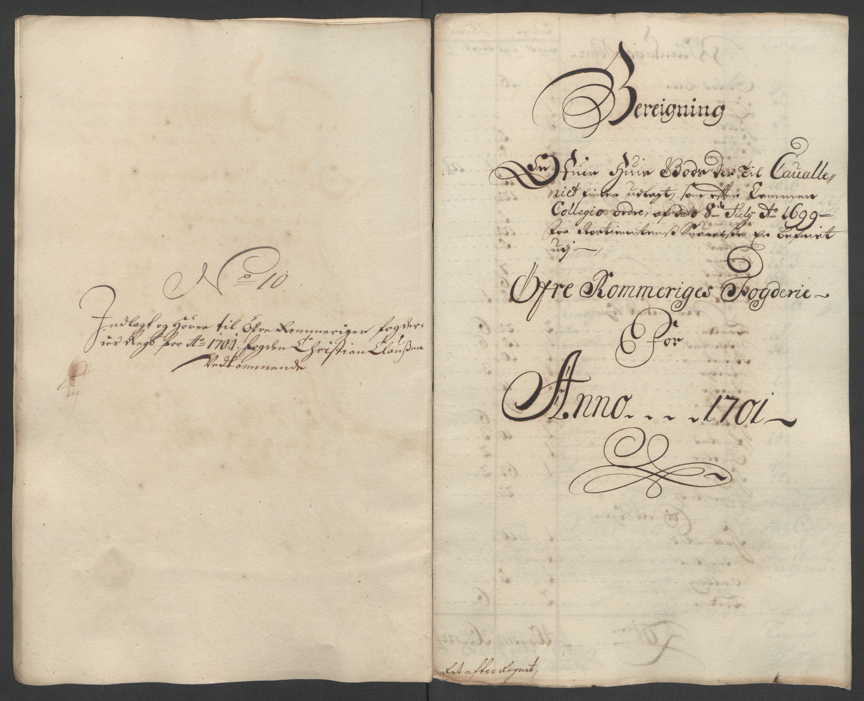 Rentekammeret inntil 1814, Reviderte regnskaper, Fogderegnskap, RA/EA-4092/R12/L0713: Fogderegnskap Øvre Romerike, 1701, s. 245