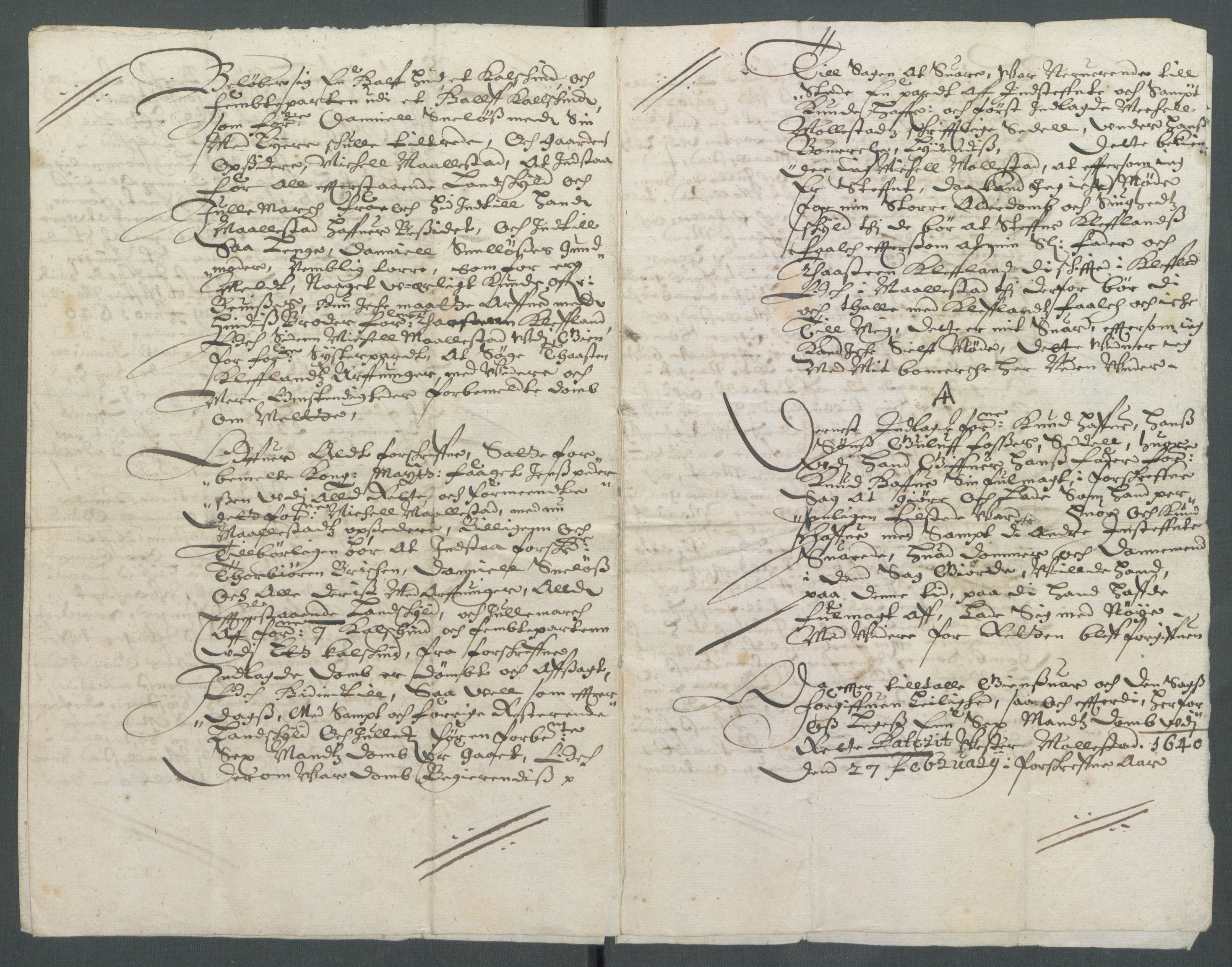 Riksarkivets diplomsamling, AV/RA-EA-5965/F02/L0166: Dokumenter, 1654-1656, s. 288