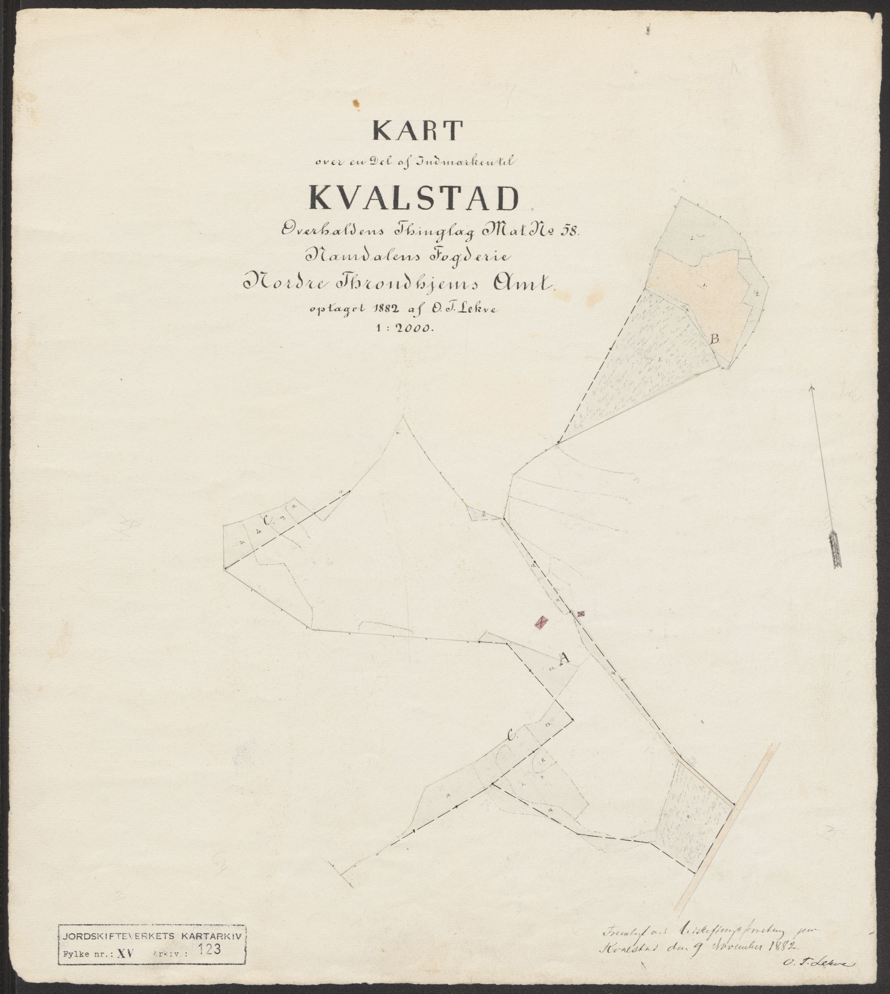 Jordskifteverkets kartarkiv, RA/S-3929/T, 1859-1988, s. 176