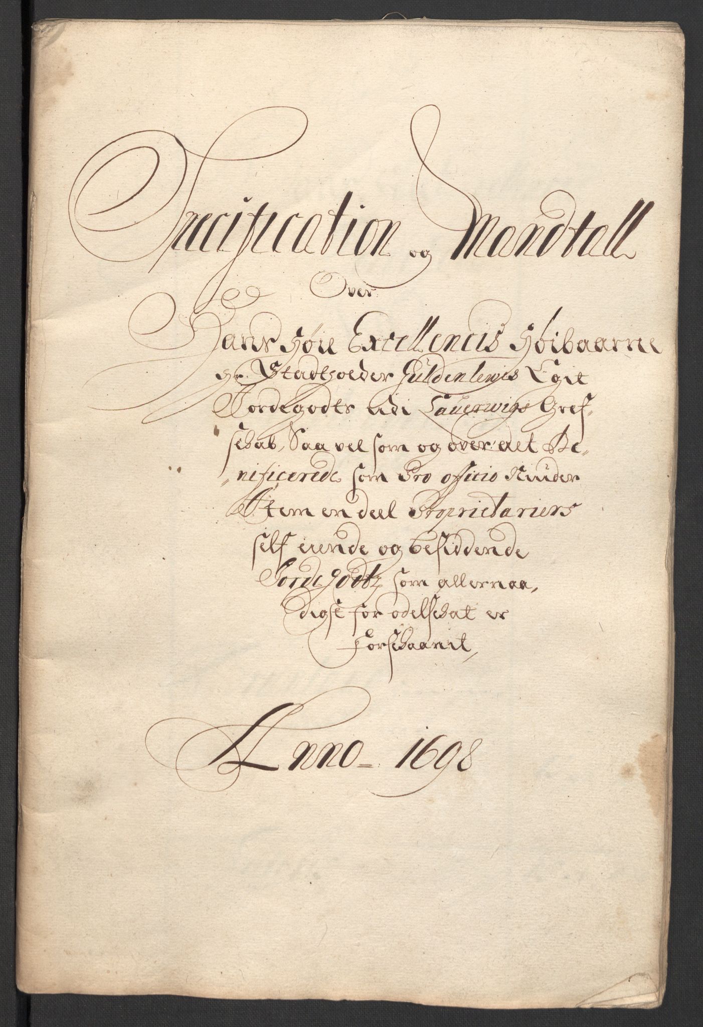 Rentekammeret inntil 1814, Reviderte regnskaper, Fogderegnskap, RA/EA-4092/R33/L1976: Fogderegnskap Larvik grevskap, 1698-1701, s. 37