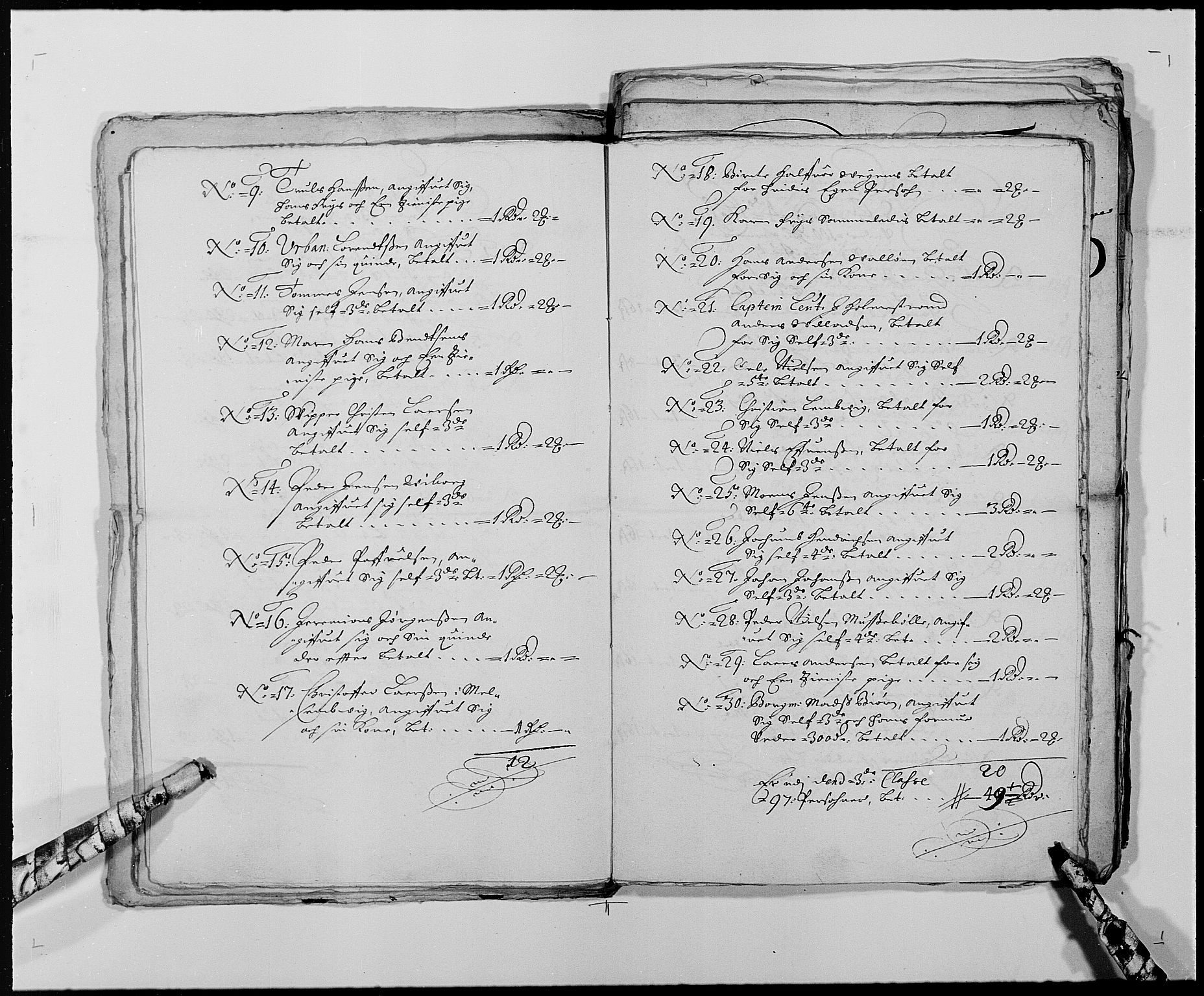 Rentekammeret inntil 1814, Reviderte regnskaper, Byregnskaper, AV/RA-EA-4066/R/Rh/L0158: [H1] Kontribusjonsregnskap, 1664-1692, s. 73