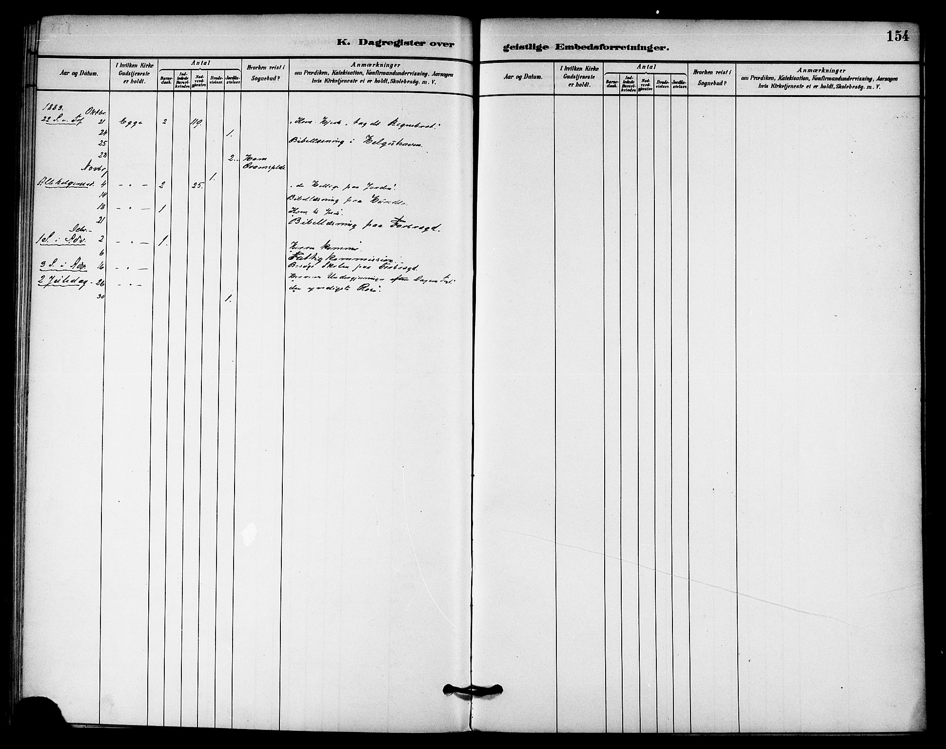 Ministerialprotokoller, klokkerbøker og fødselsregistre - Nord-Trøndelag, SAT/A-1458/740/L0378: Ministerialbok nr. 740A01, 1881-1895, s. 154