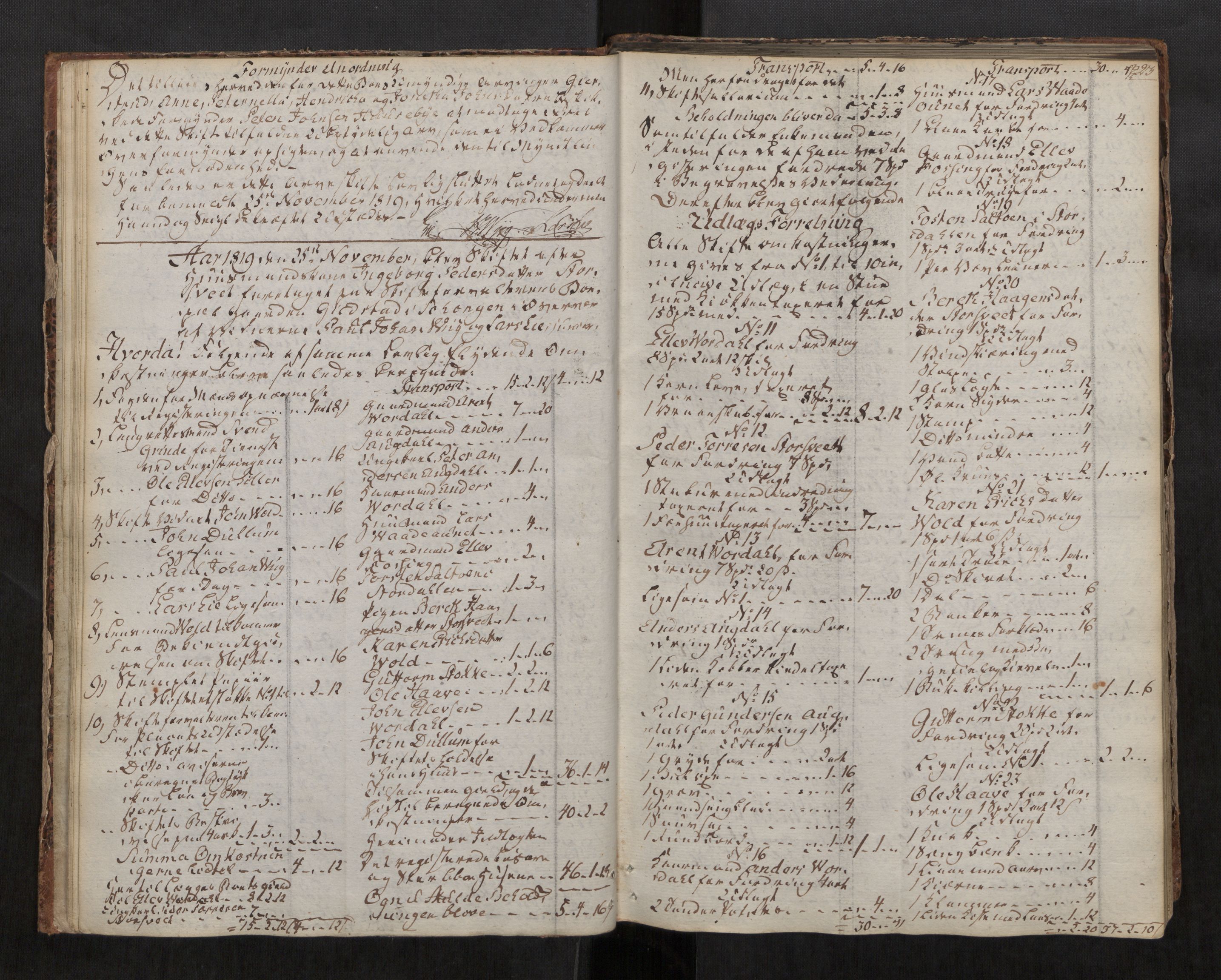 Stjør- og Verdal sorenskriveri, AV/SAT-A-4167/1/3/3A/L0029: Skifteprotokoll 24, 1818-1841, s. 23