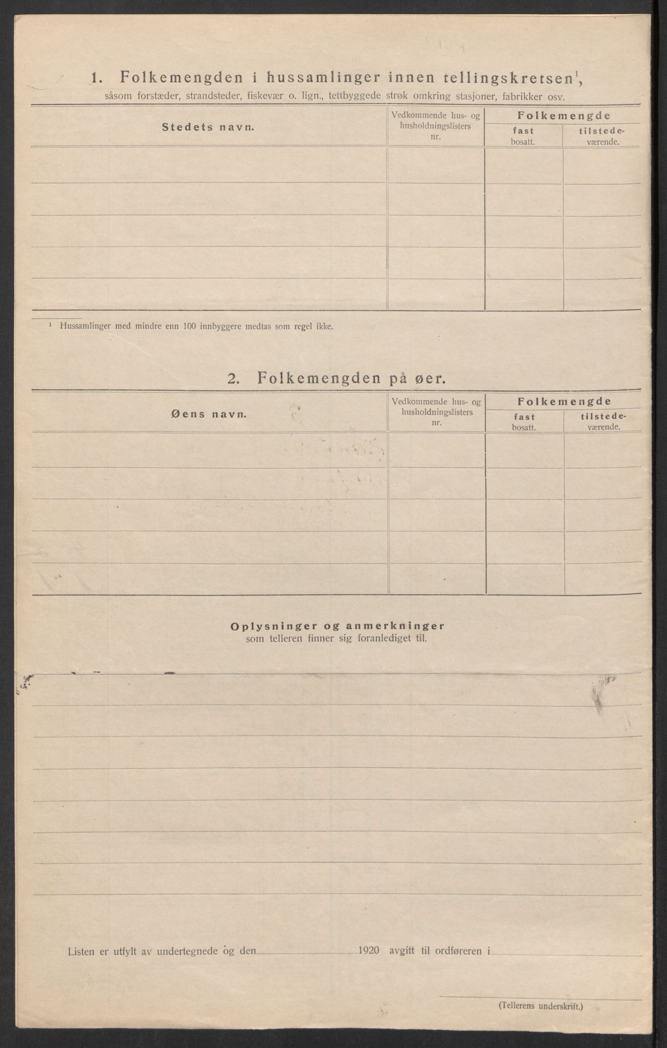 SAK, Folketelling 1920 for 0924 Landvik herred, 1920, s. 14