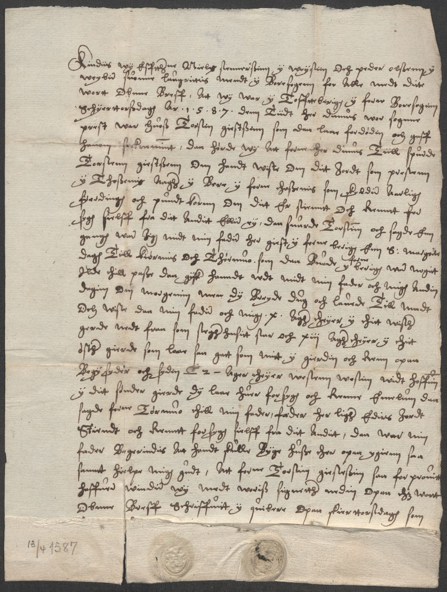 Riksarkivets diplomsamling, AV/RA-EA-5965/F15/L0001: Prestearkiv - Østfold, 1571-1795, s. 40