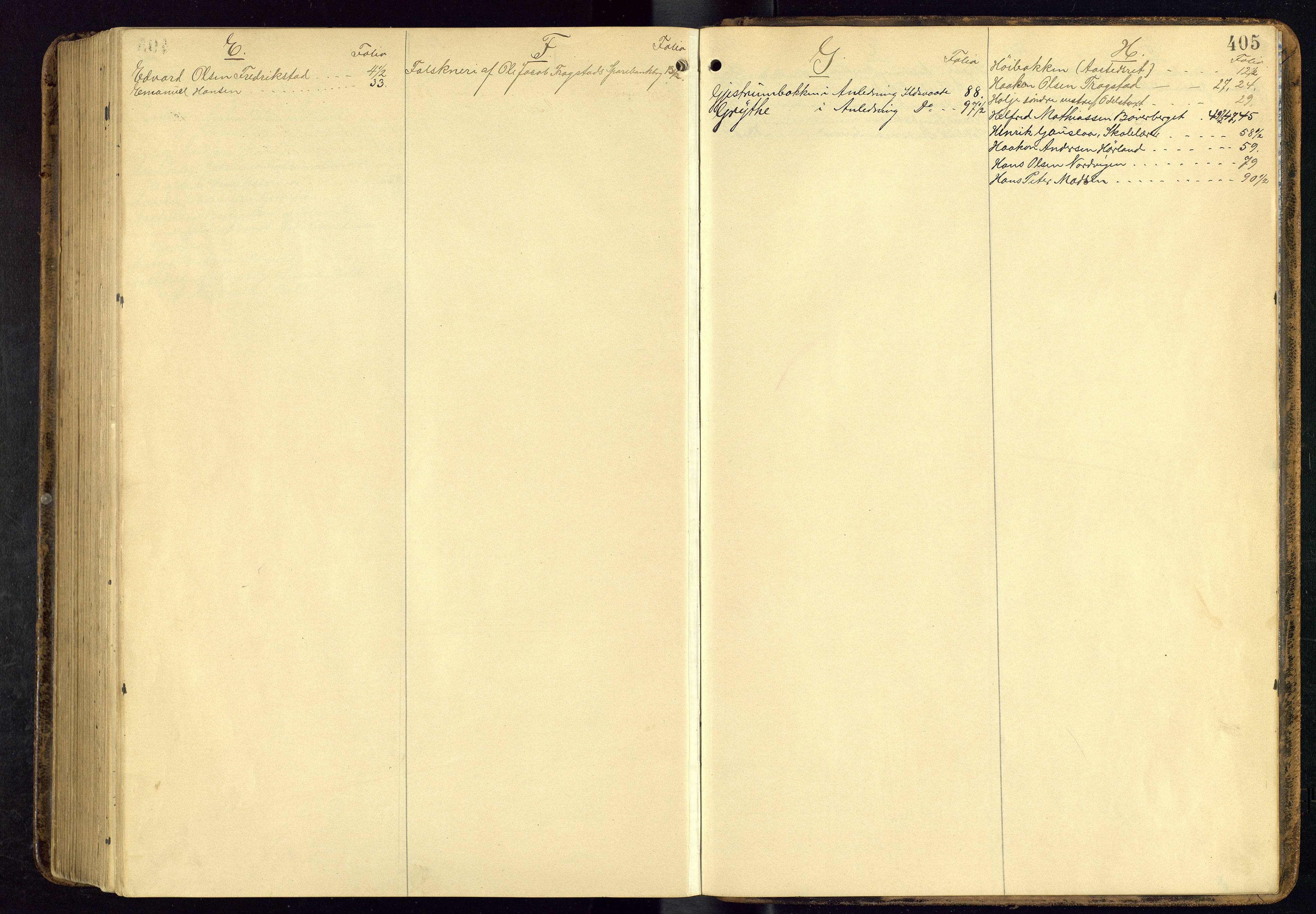 Toten tingrett, AV/SAH-TING-006/G/Gc/Gca/L0021: Ekstrarettsprotokoll - Østre og Vestre Toten, 1892-1899, s. 405