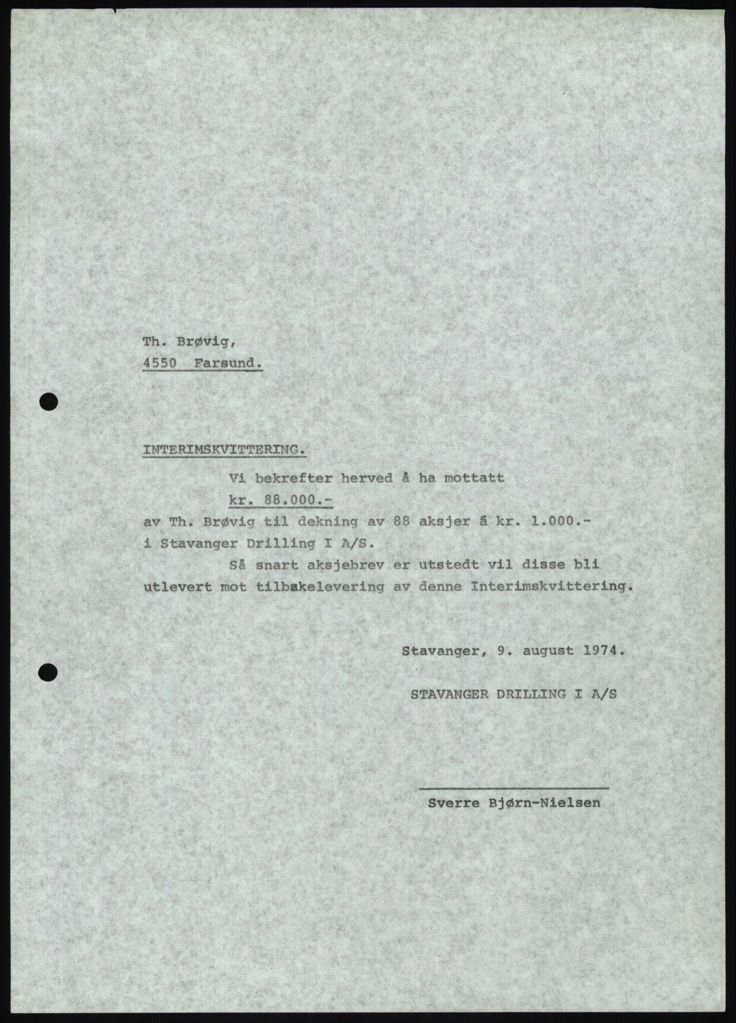 Pa 1503 - Stavanger Drilling AS, AV/SAST-A-101906/D/L0006: Korrespondanse og saksdokumenter, 1974-1984, s. 913