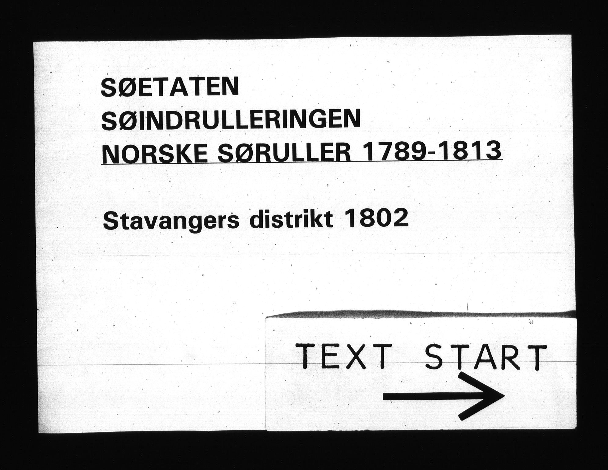 Sjøetaten, RA/EA-3110/F/L0288: Stavanger distrikt, bind 1, 1802