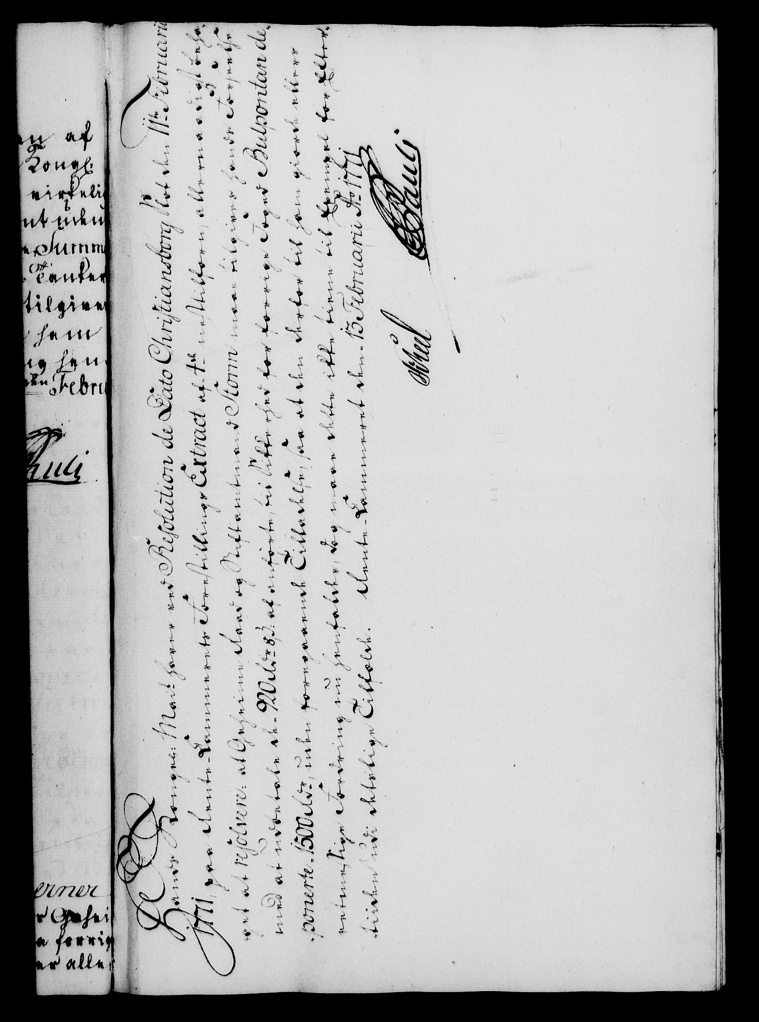 Rentekammeret, Kammerkanselliet, RA/EA-3111/G/Gf/Gfa/L0053: Norsk relasjons- og resolusjonsprotokoll (merket RK 52.53), 1771, s. 71