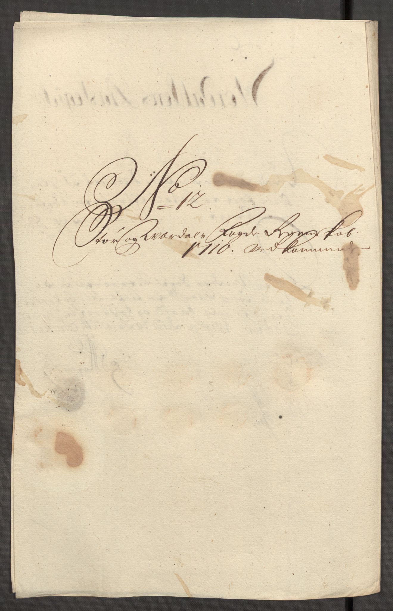 Rentekammeret inntil 1814, Reviderte regnskaper, Fogderegnskap, RA/EA-4092/R62/L4200: Fogderegnskap Stjørdal og Verdal, 1710, s. 147