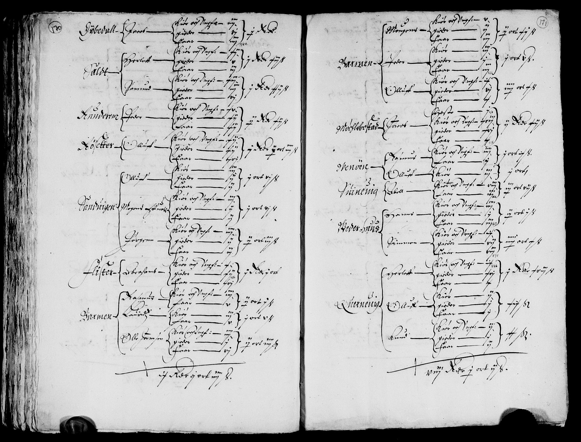 Rentekammeret inntil 1814, Reviderte regnskaper, Lensregnskaper, AV/RA-EA-5023/R/Rb/Rbt/L0140: Bergenhus len, 1657-1658