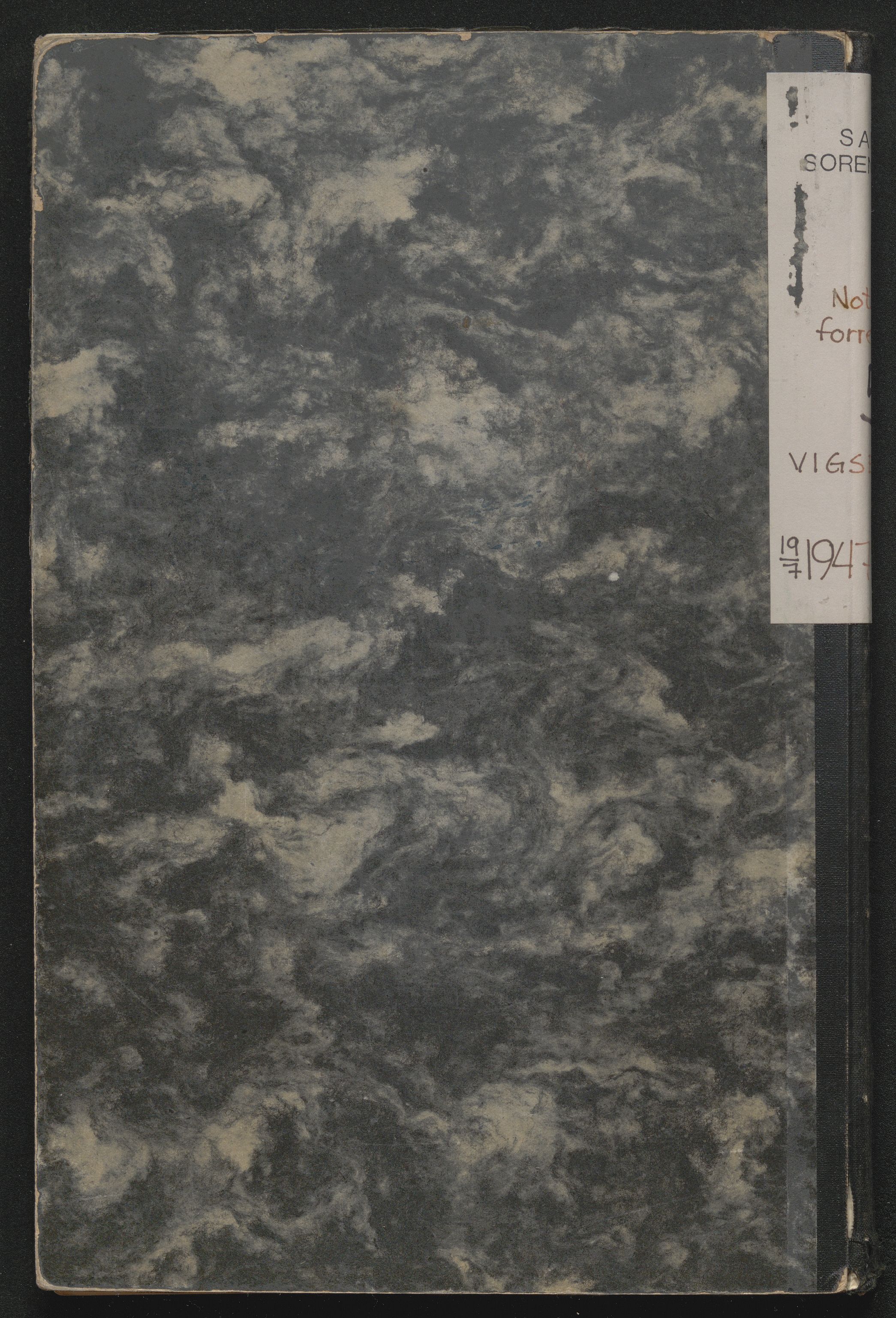 Sandar sorenskriveri, SAKO/A-86/L/Lb/L0005: Vigselselbok, 1947-1953