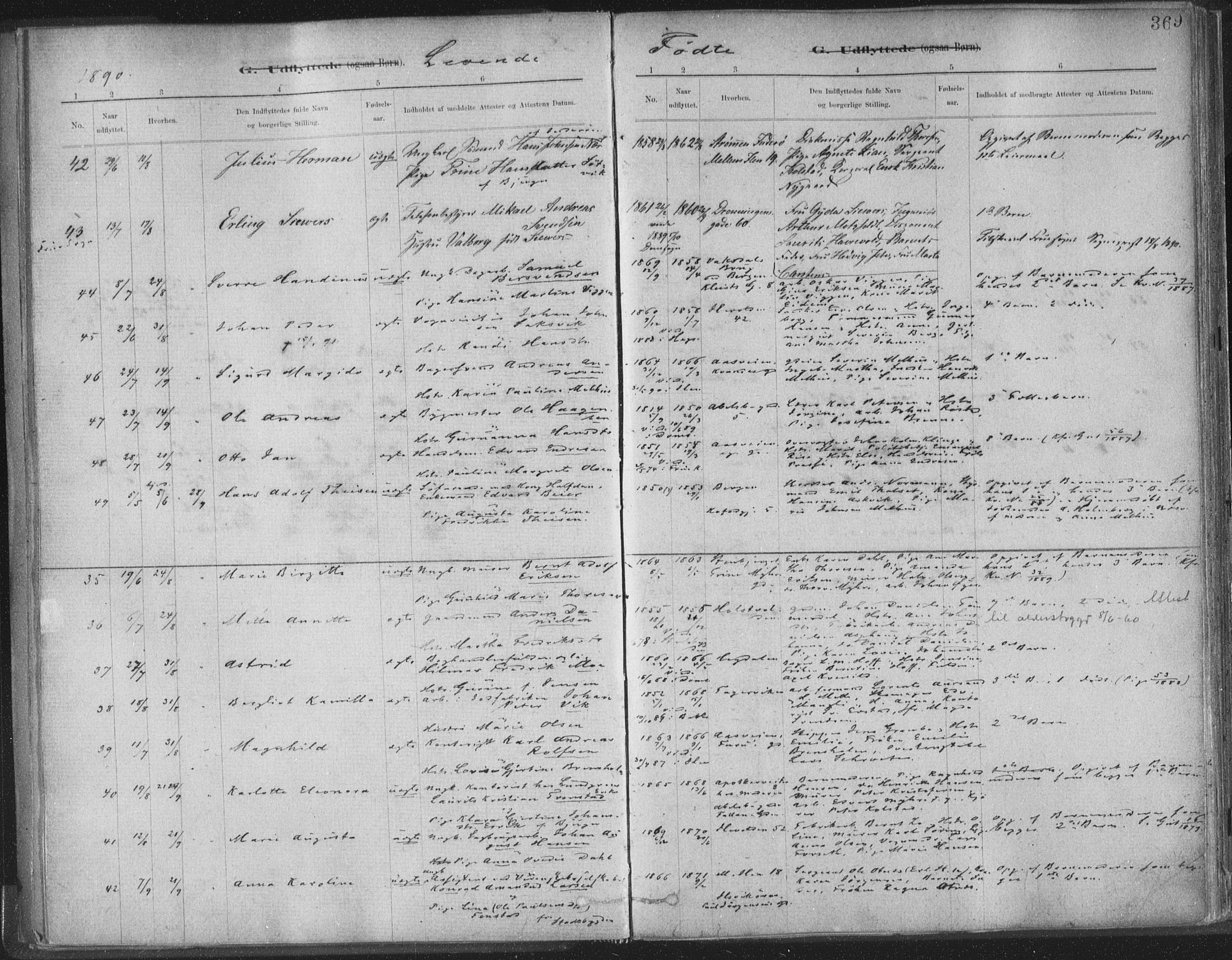 Ministerialprotokoller, klokkerbøker og fødselsregistre - Sør-Trøndelag, AV/SAT-A-1456/603/L0163: Ministerialbok nr. 603A02, 1879-1895, s. 369
