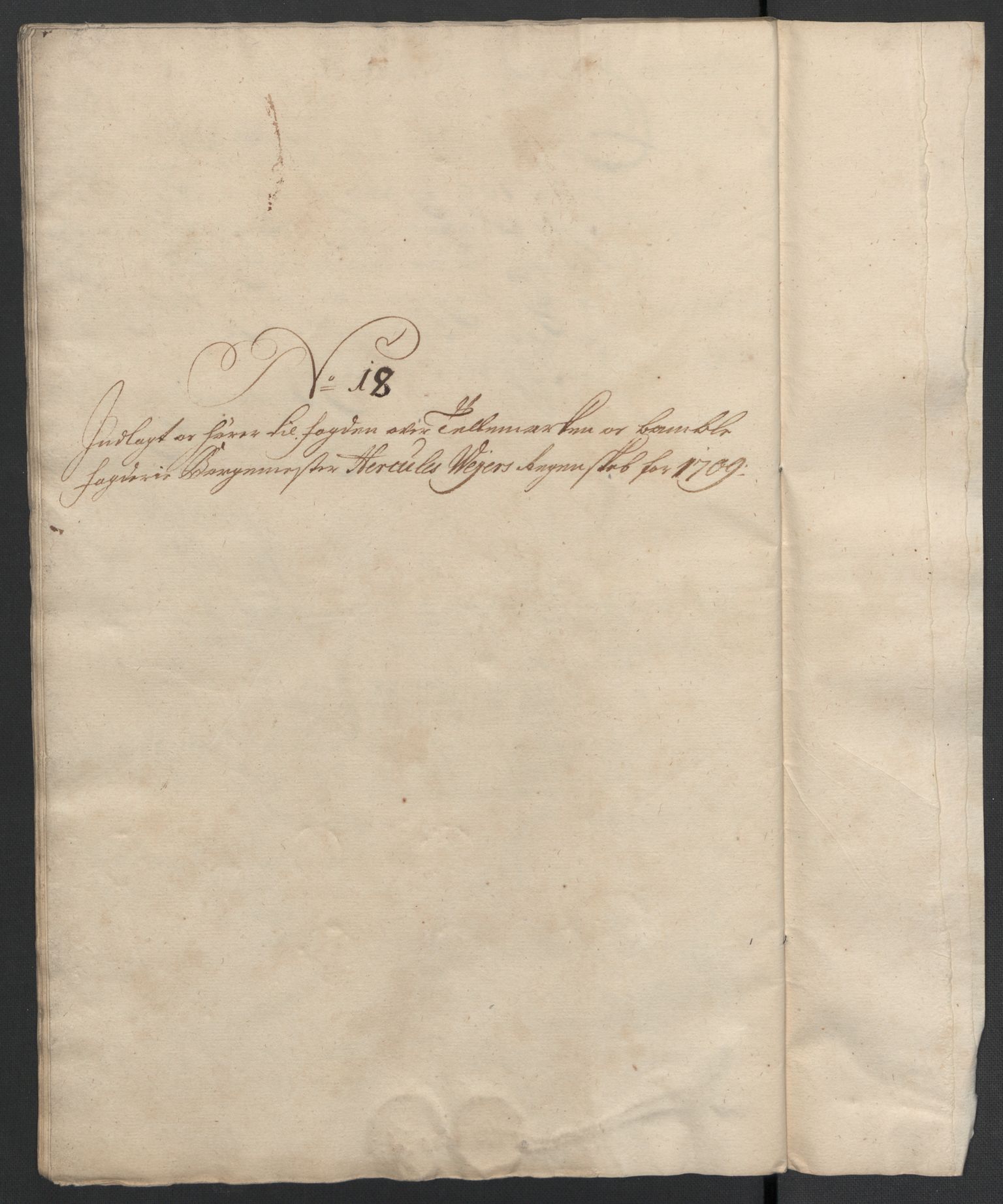 Rentekammeret inntil 1814, Reviderte regnskaper, Fogderegnskap, AV/RA-EA-4092/R36/L2118: Fogderegnskap Øvre og Nedre Telemark og Bamble, 1708-1709, s. 276