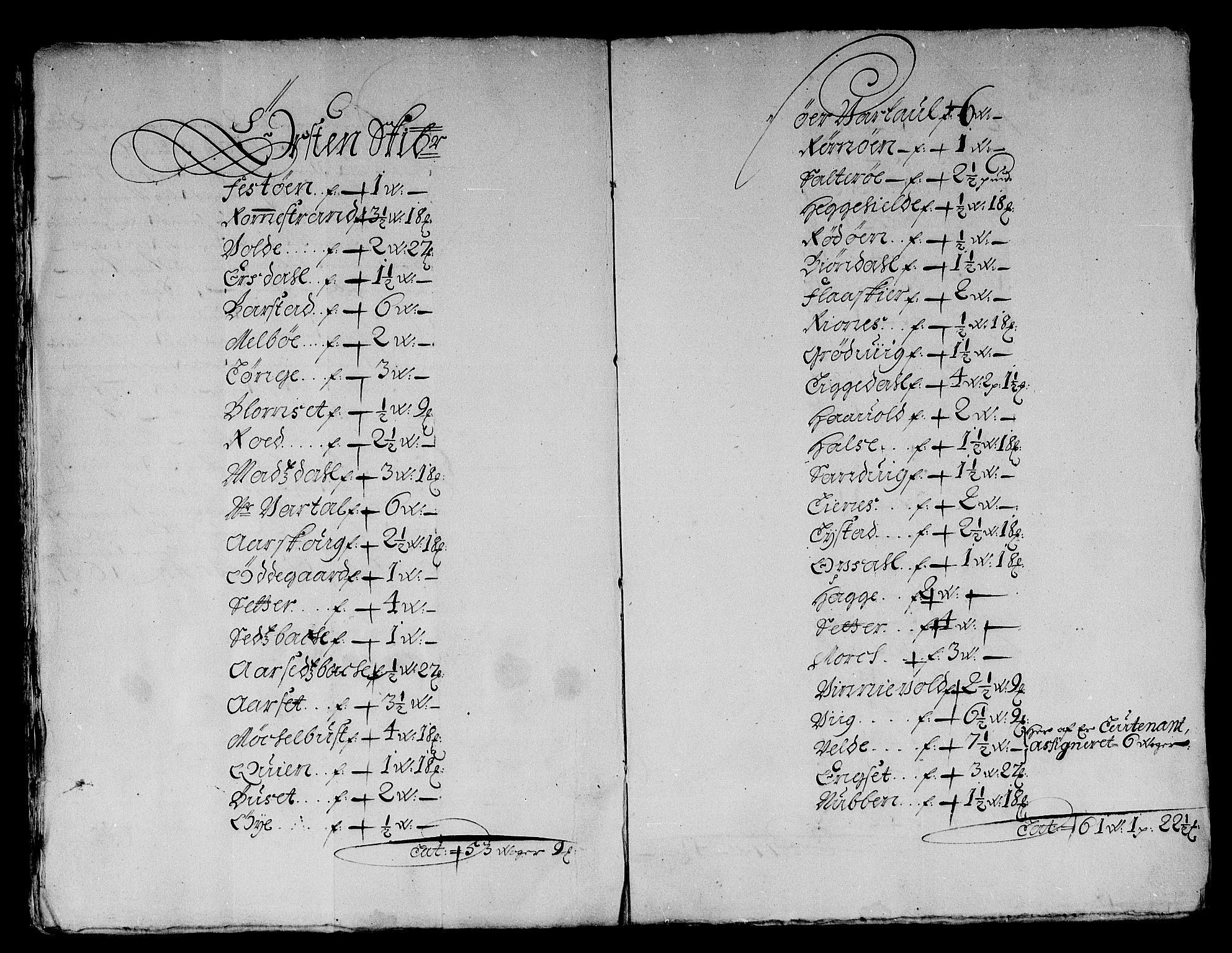 Rentekammeret inntil 1814, Reviderte regnskaper, Stiftamtstueregnskaper, Bergen stiftamt, AV/RA-EA-6043/R/Rc/L0061: Bergen stiftamt, 1681