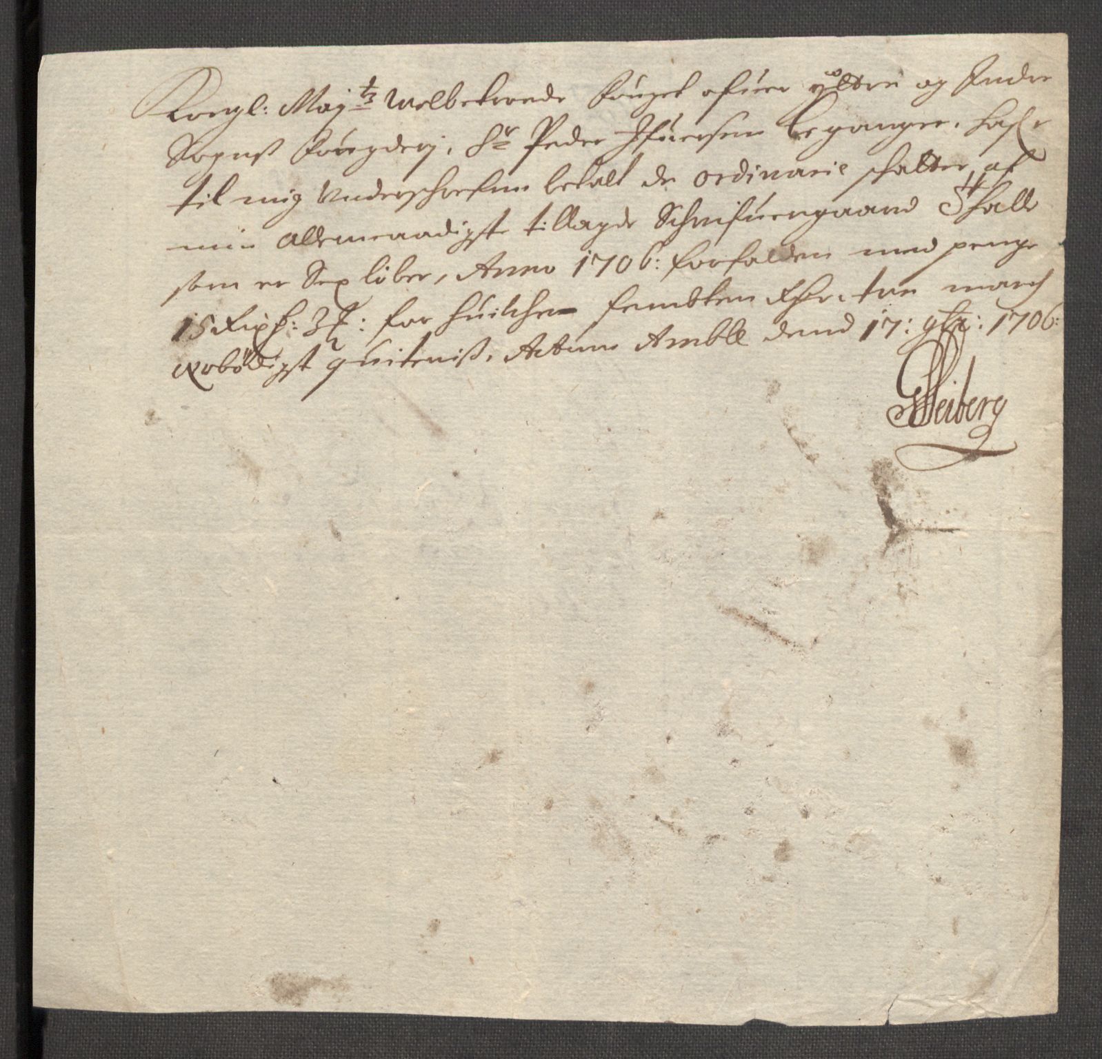 Rentekammeret inntil 1814, Reviderte regnskaper, Fogderegnskap, RA/EA-4092/R52/L3314: Fogderegnskap Sogn, 1705-1707, s. 397