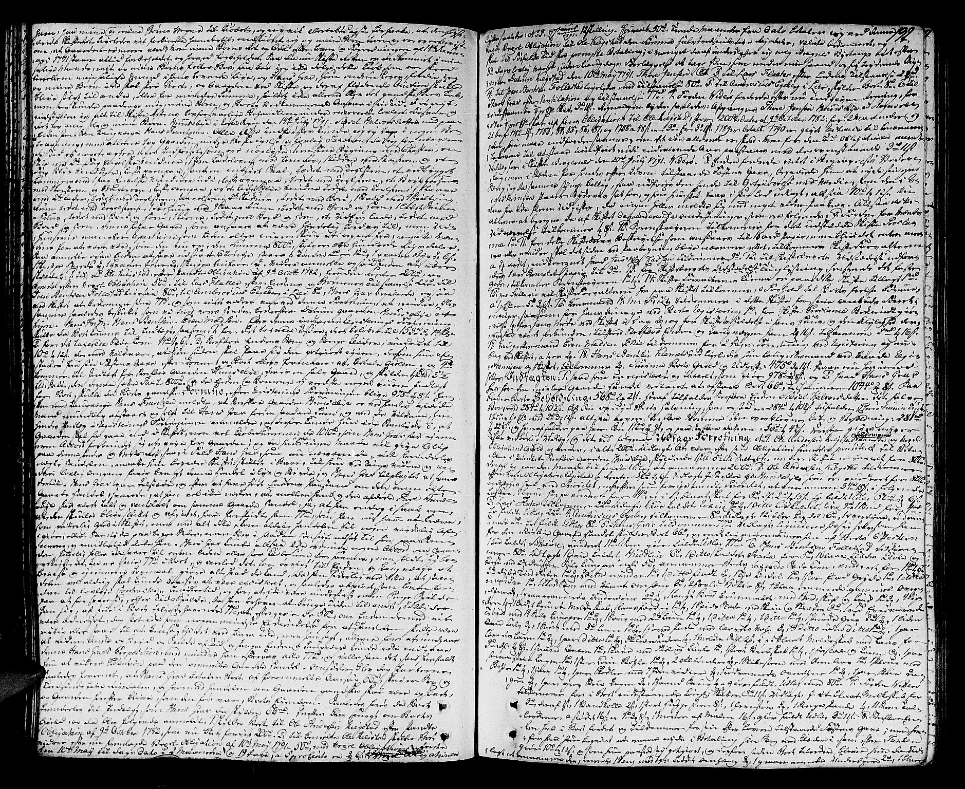 Lier, Røyken og Hurum sorenskriveri, SAKO/A-89/H/Hc/L0007a: Skifteprotokoll, 1789-1799, s. 131b-132a