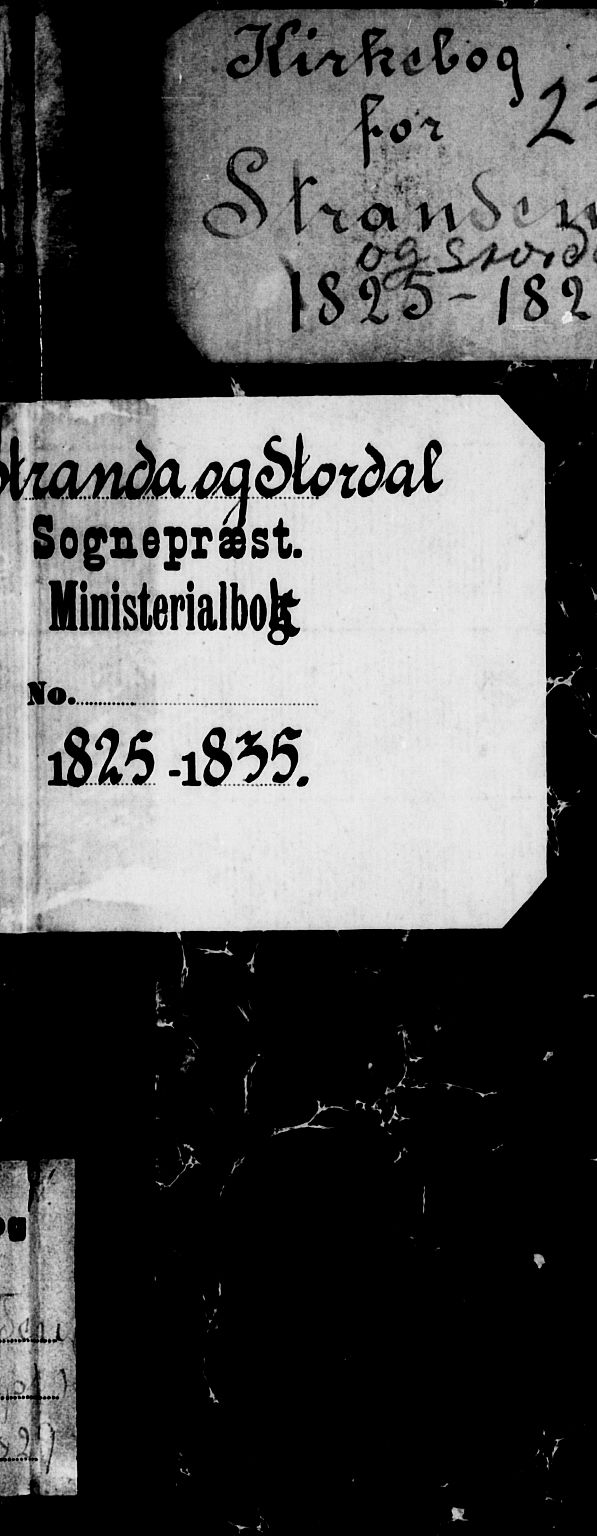 Ministerialprotokoller, klokkerbøker og fødselsregistre - Møre og Romsdal, AV/SAT-A-1454/520/L0290: Klokkerbok nr. 520C02, 1825-1835