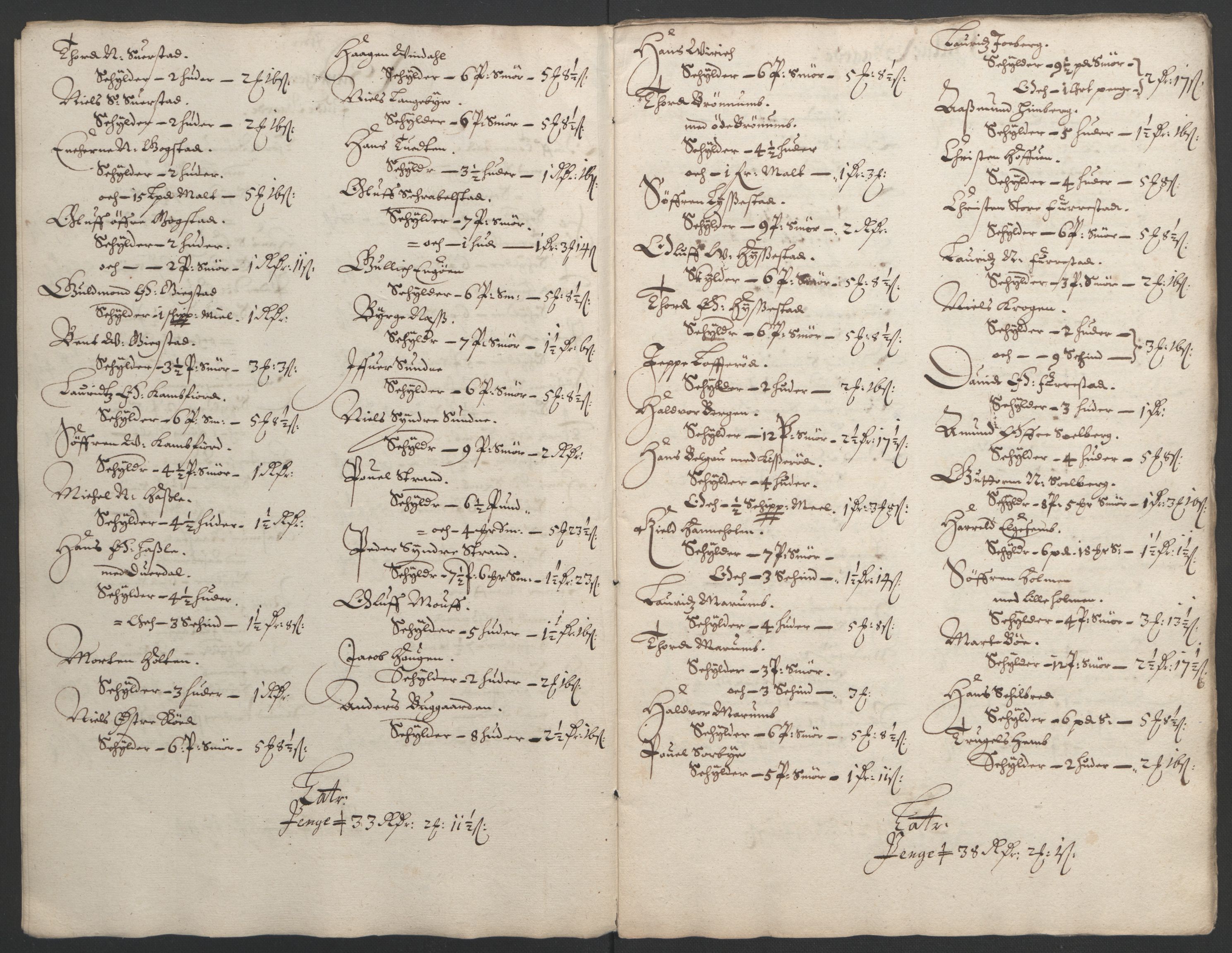 Rentekammeret inntil 1814, Reviderte regnskaper, Fogderegnskap, RA/EA-4092/R33/L1964: Fogderegnskap Larvik grevskap, 1665-1668, s. 145